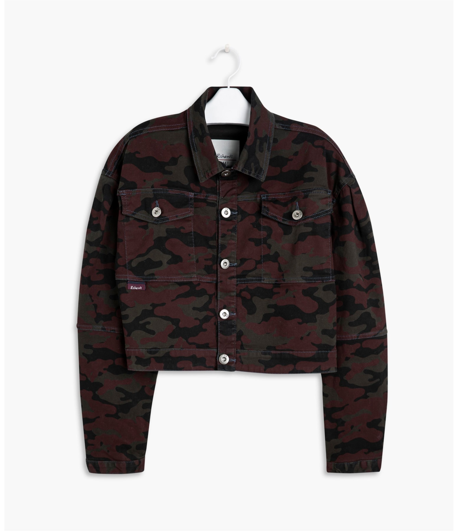 Jaqueta Logan Camuflada Vermelho