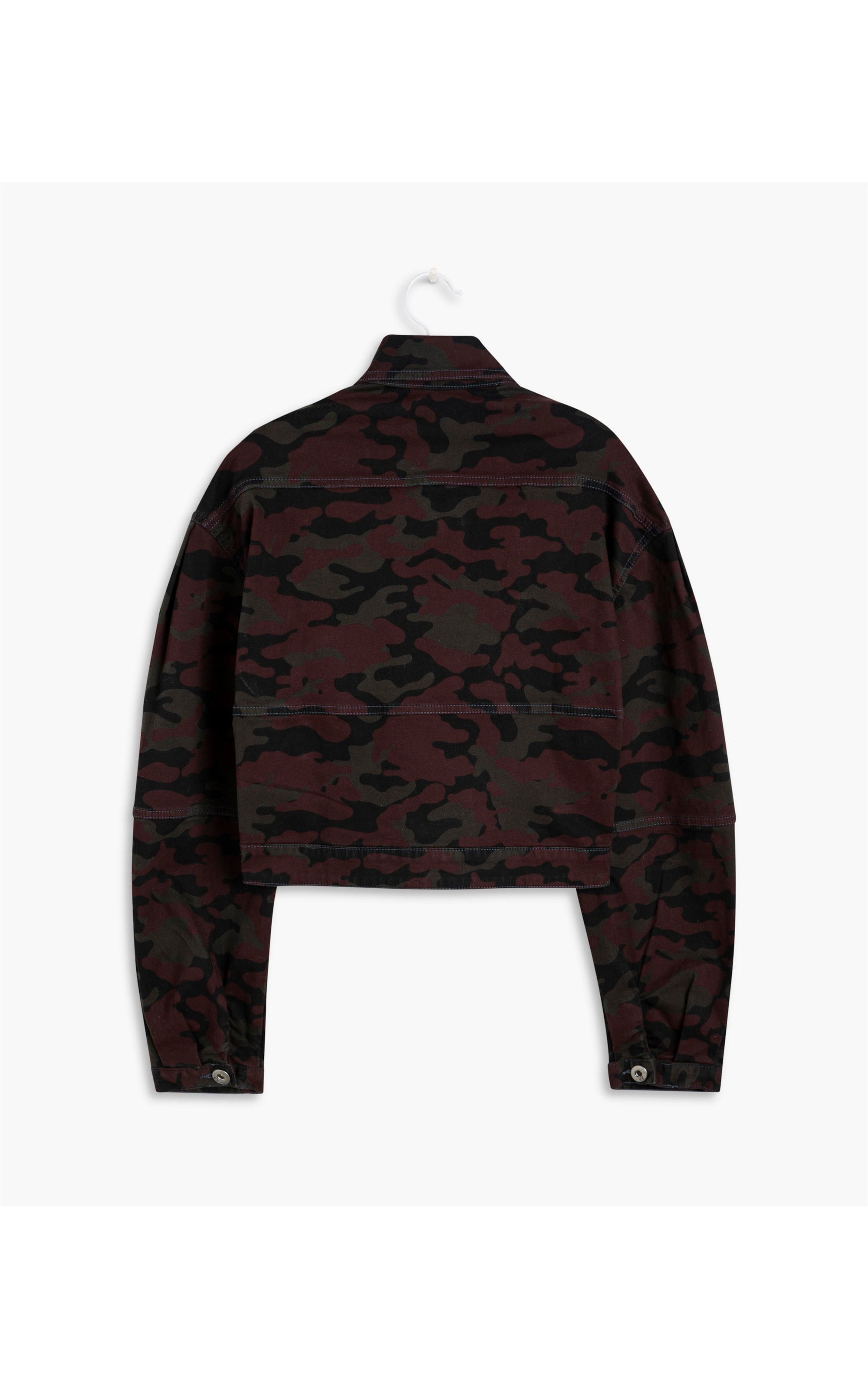 Jaqueta Logan Camuflada Vermelho