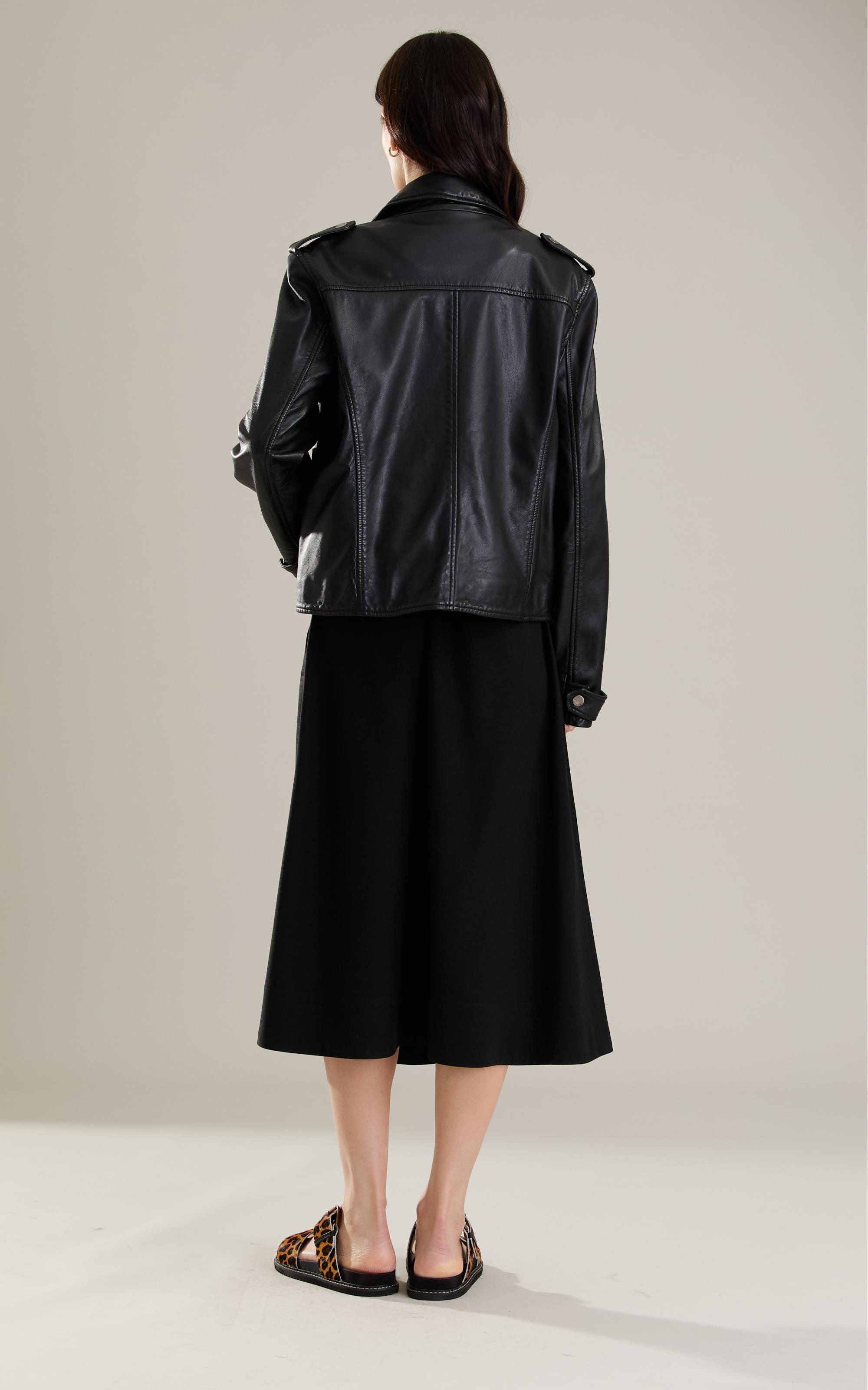 Jaqueta Maeve Leather Preto