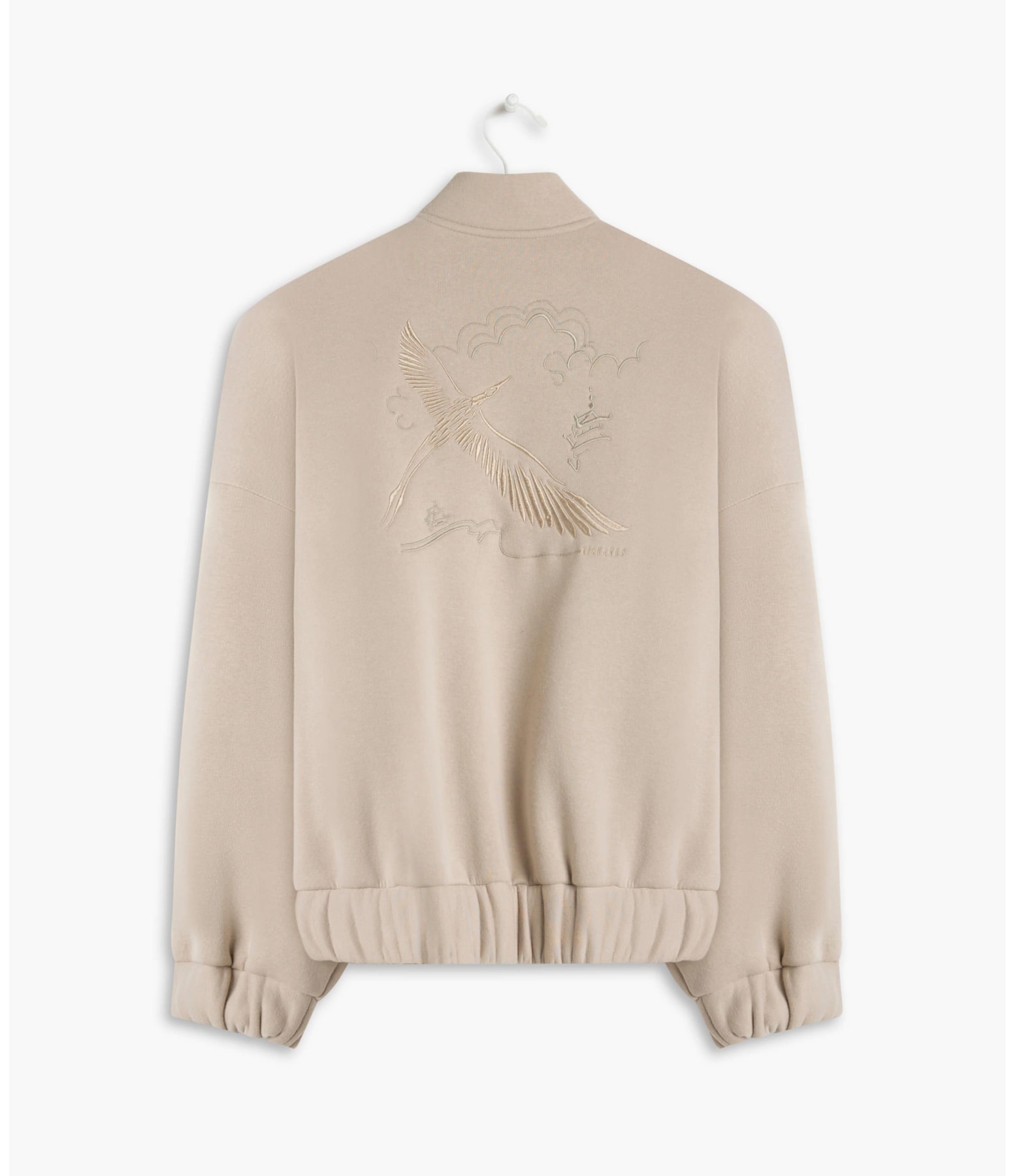 Jaqueta Maisha Moletom Areia