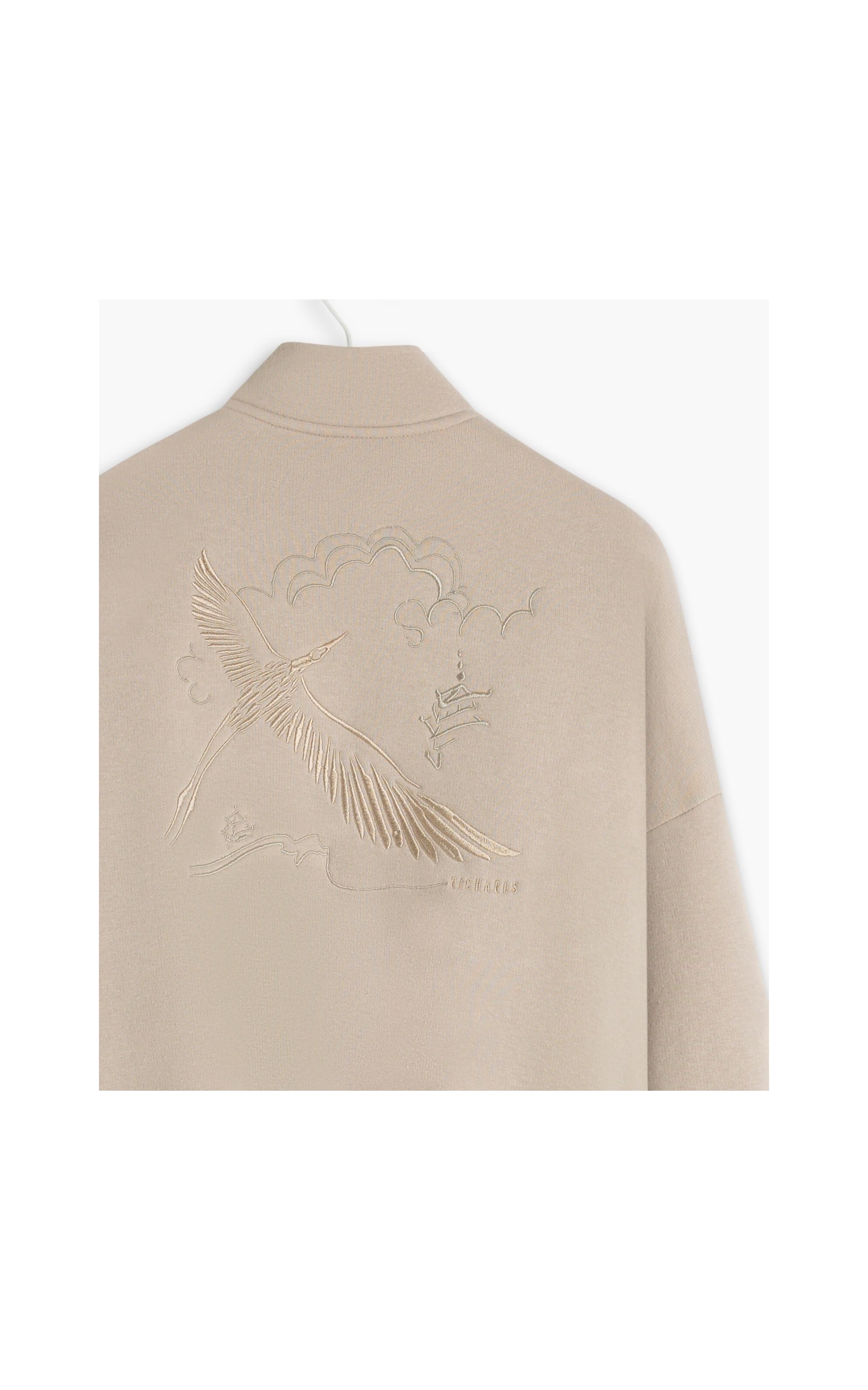 Jaqueta Maisha Moletom Areia