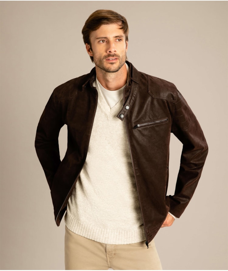 Jaqueta Natural Leather Cafe