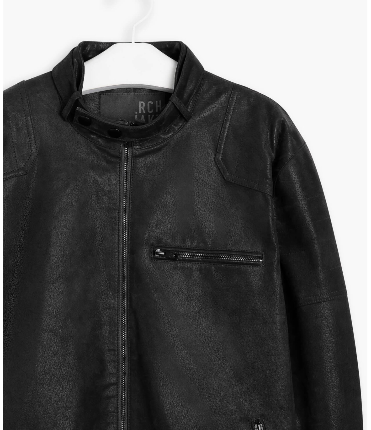 Jaqueta Natural Leather Preto