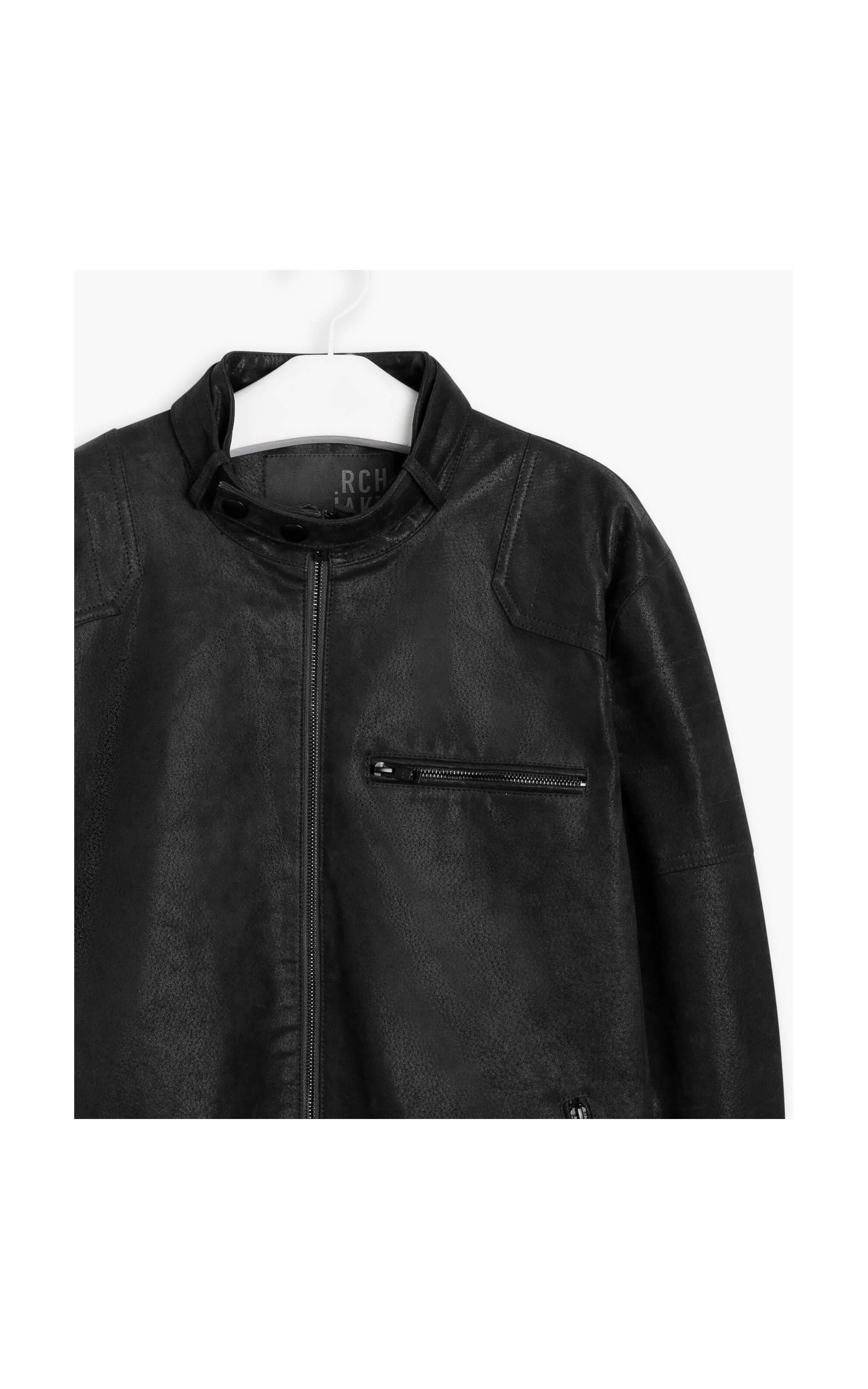 Jaqueta Natural Leather Preto