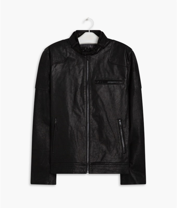Jaqueta Natural Leather Preto