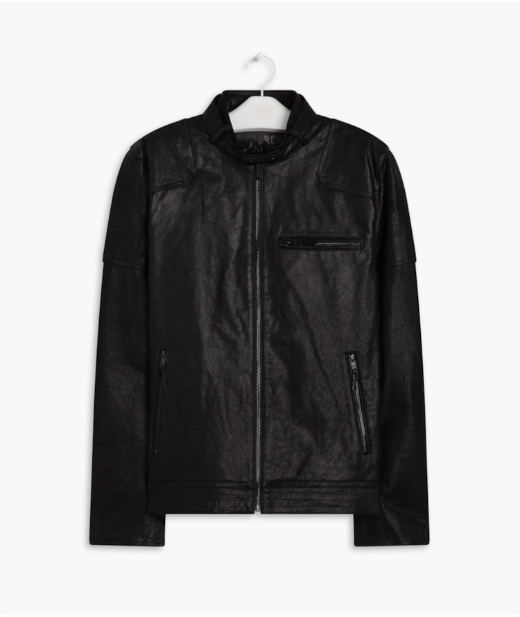 Jaqueta Natural Leather Preto