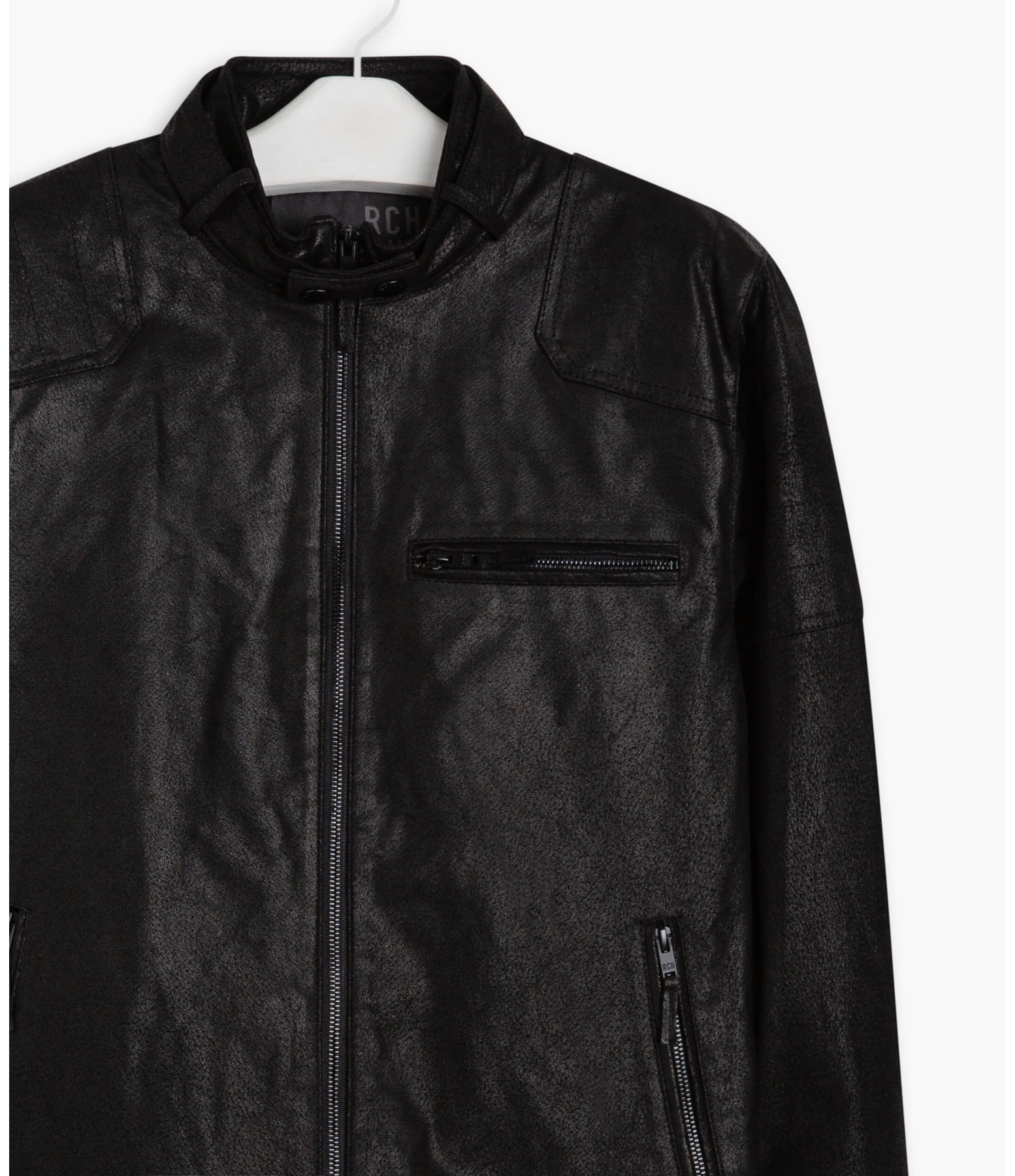 Jaqueta Natural Leather Preto