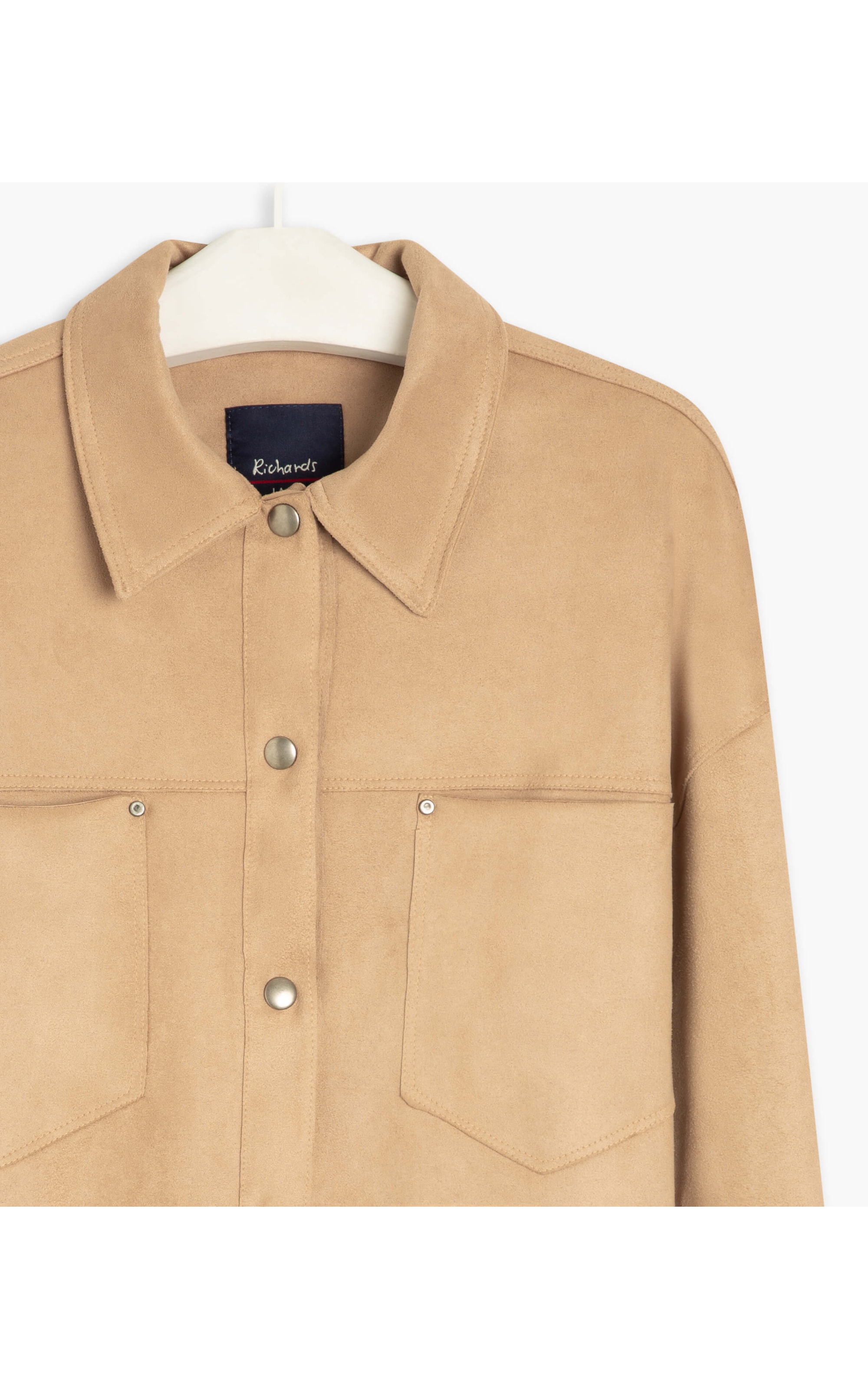 Jaqueta Neri Suede Areia