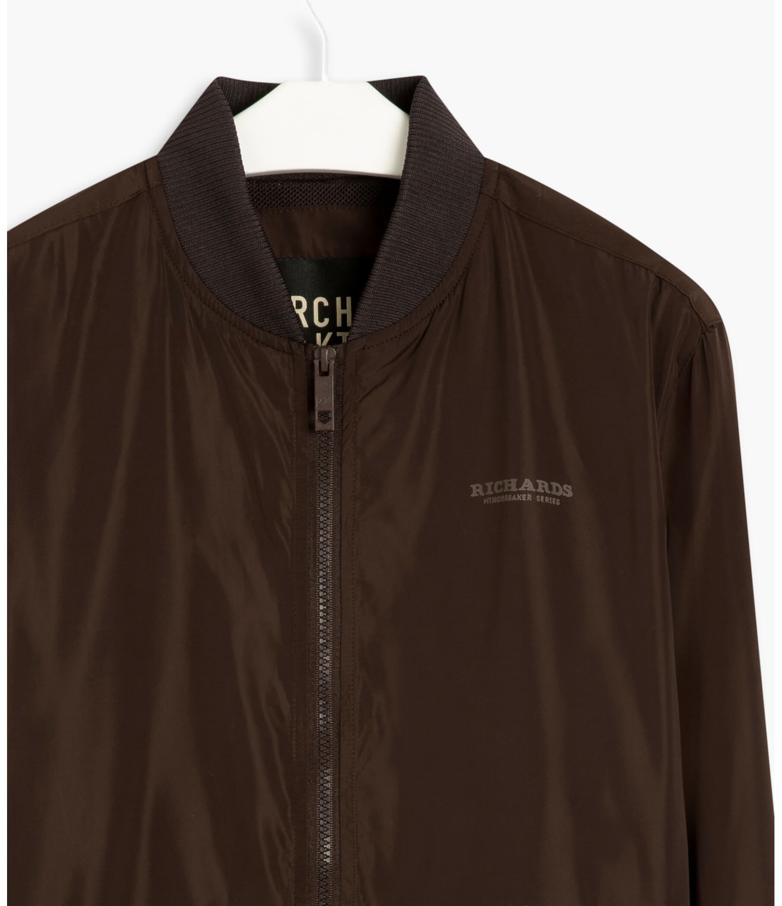 Jaqueta Nylon Bomber Rib Cafe