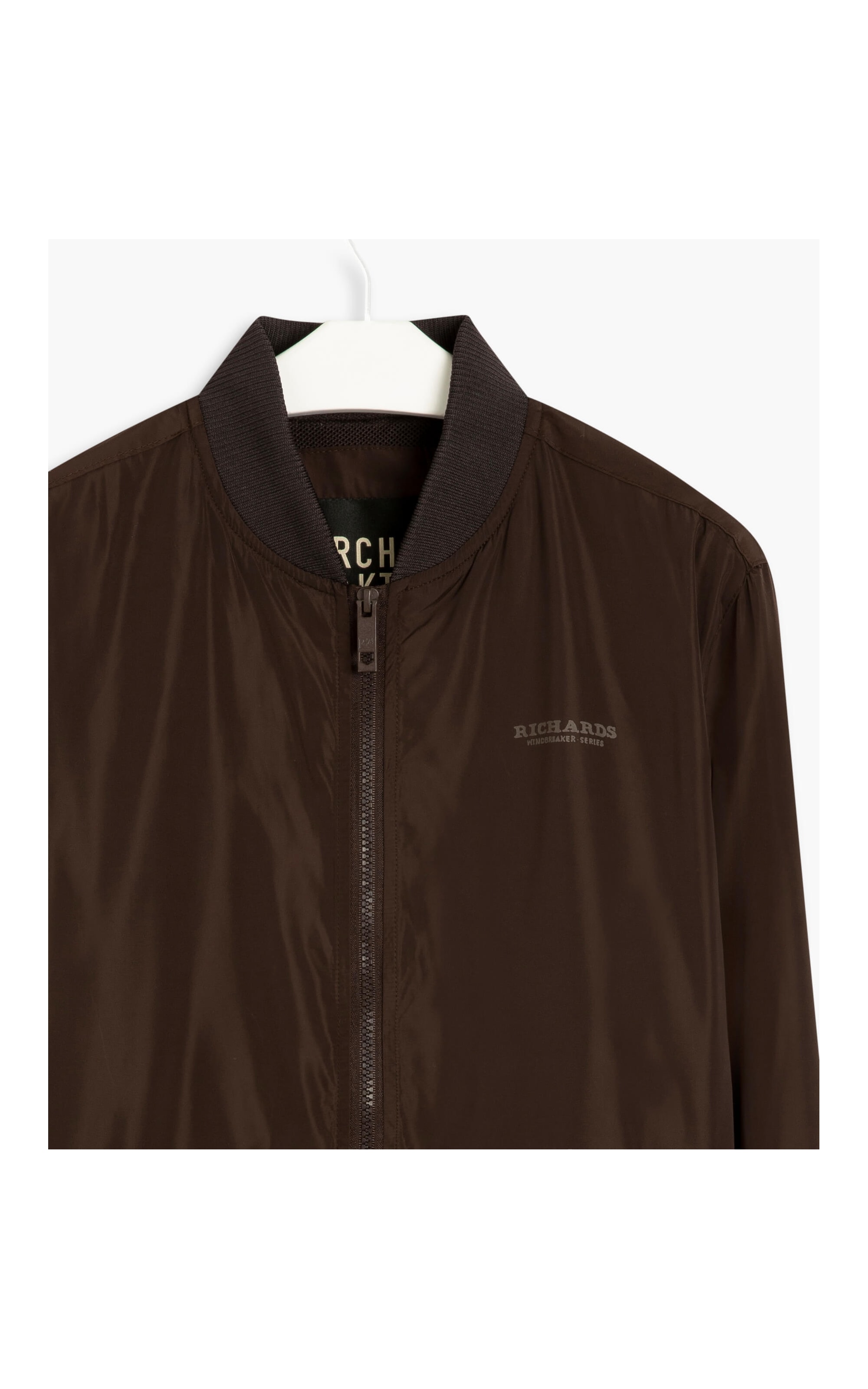 Jaqueta Nylon Bomber Rib Cafe