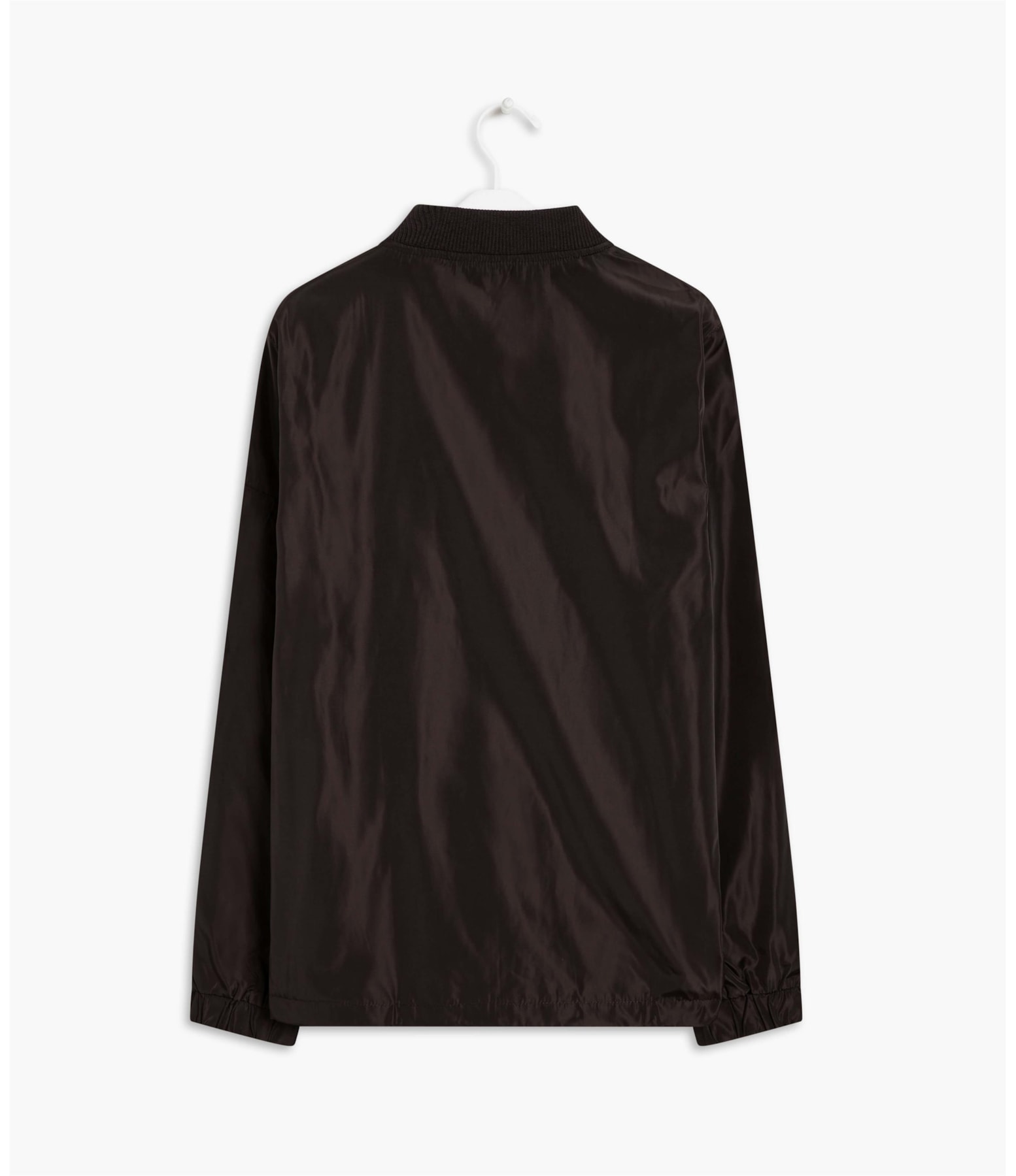 Jaqueta Nylon Bomber Rib  Cinza Chumbo