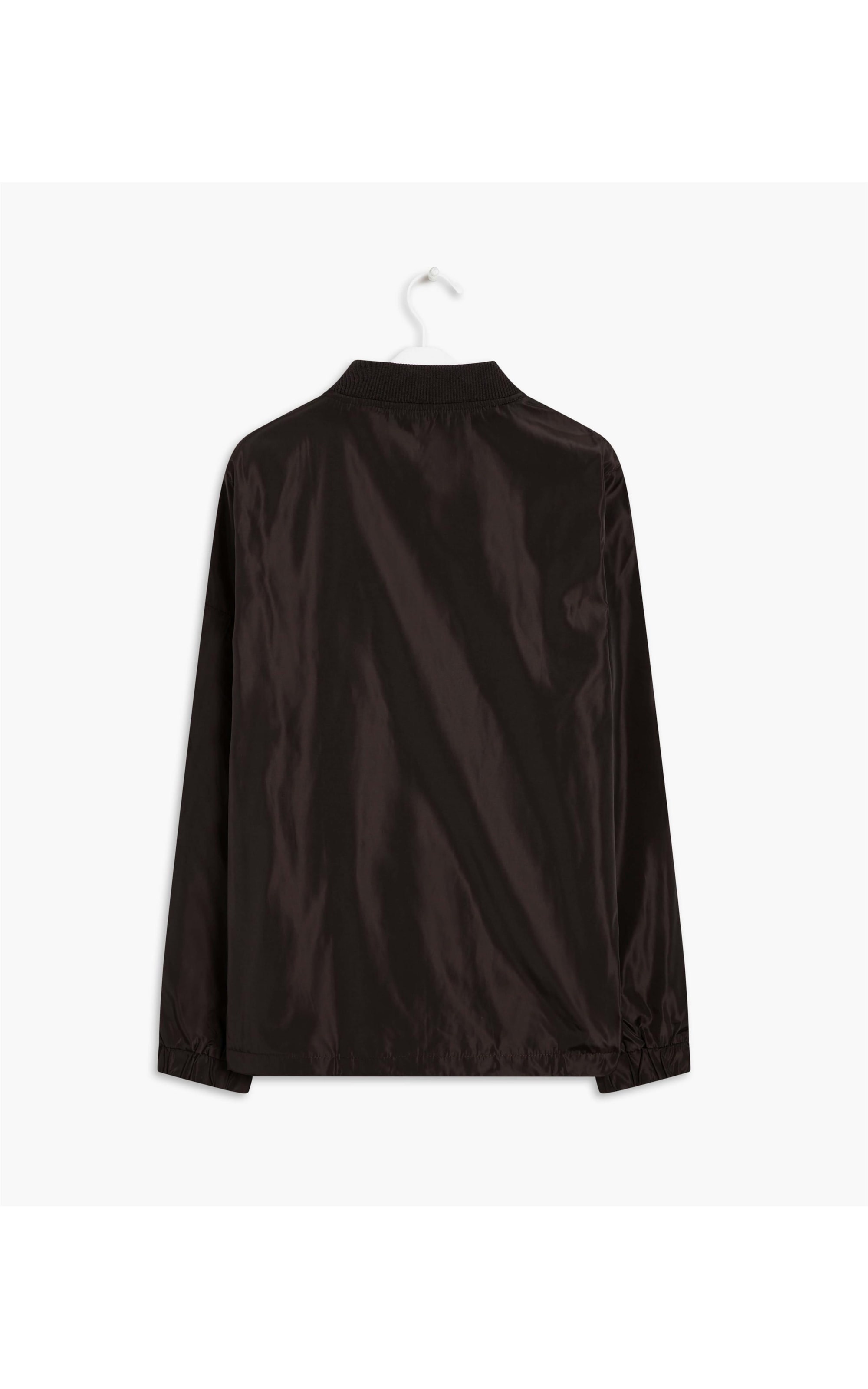 Jaqueta Nylon Bomber Rib  Cinza Chumbo