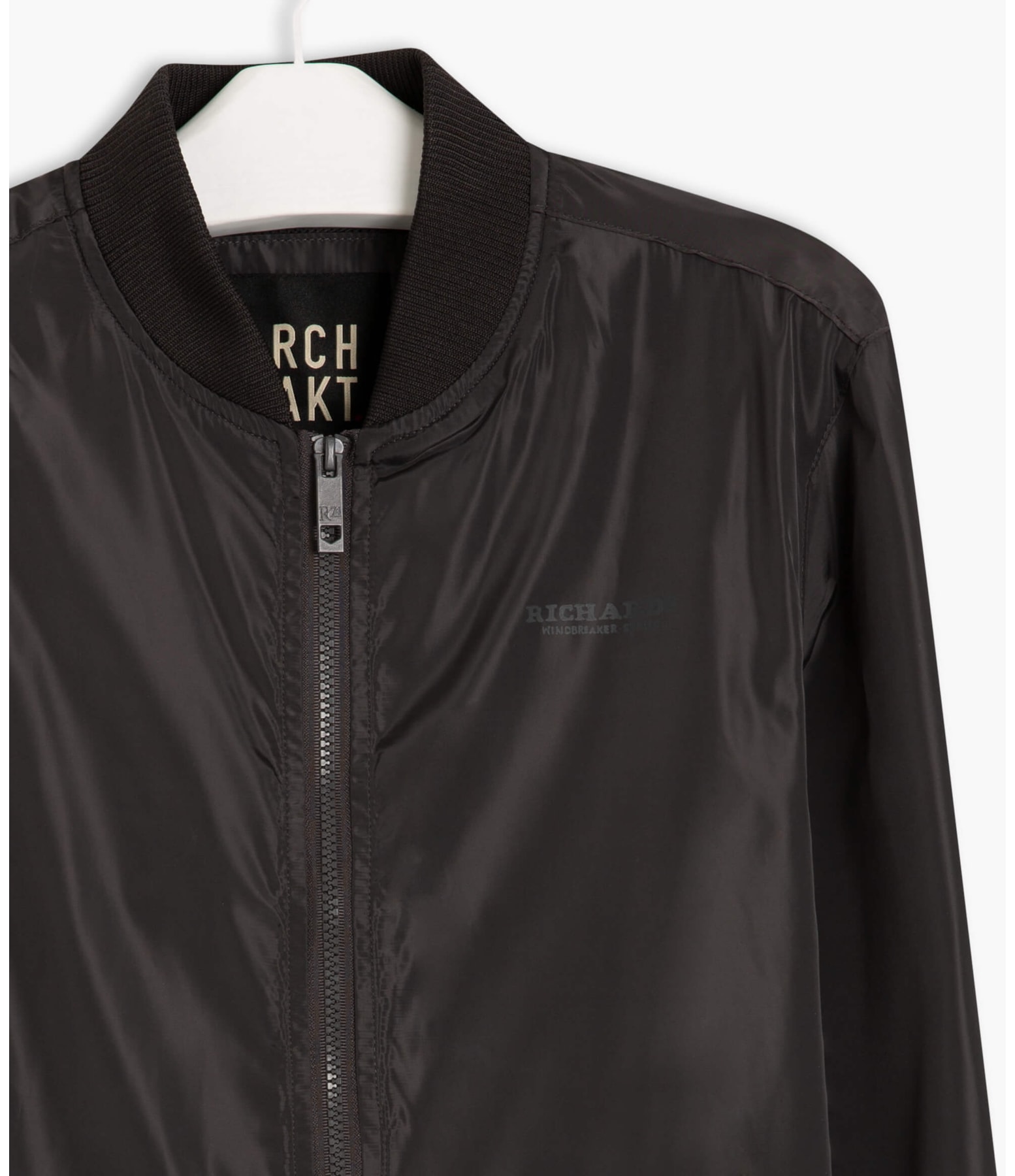 Jaqueta Nylon Bomber Rib Grafite