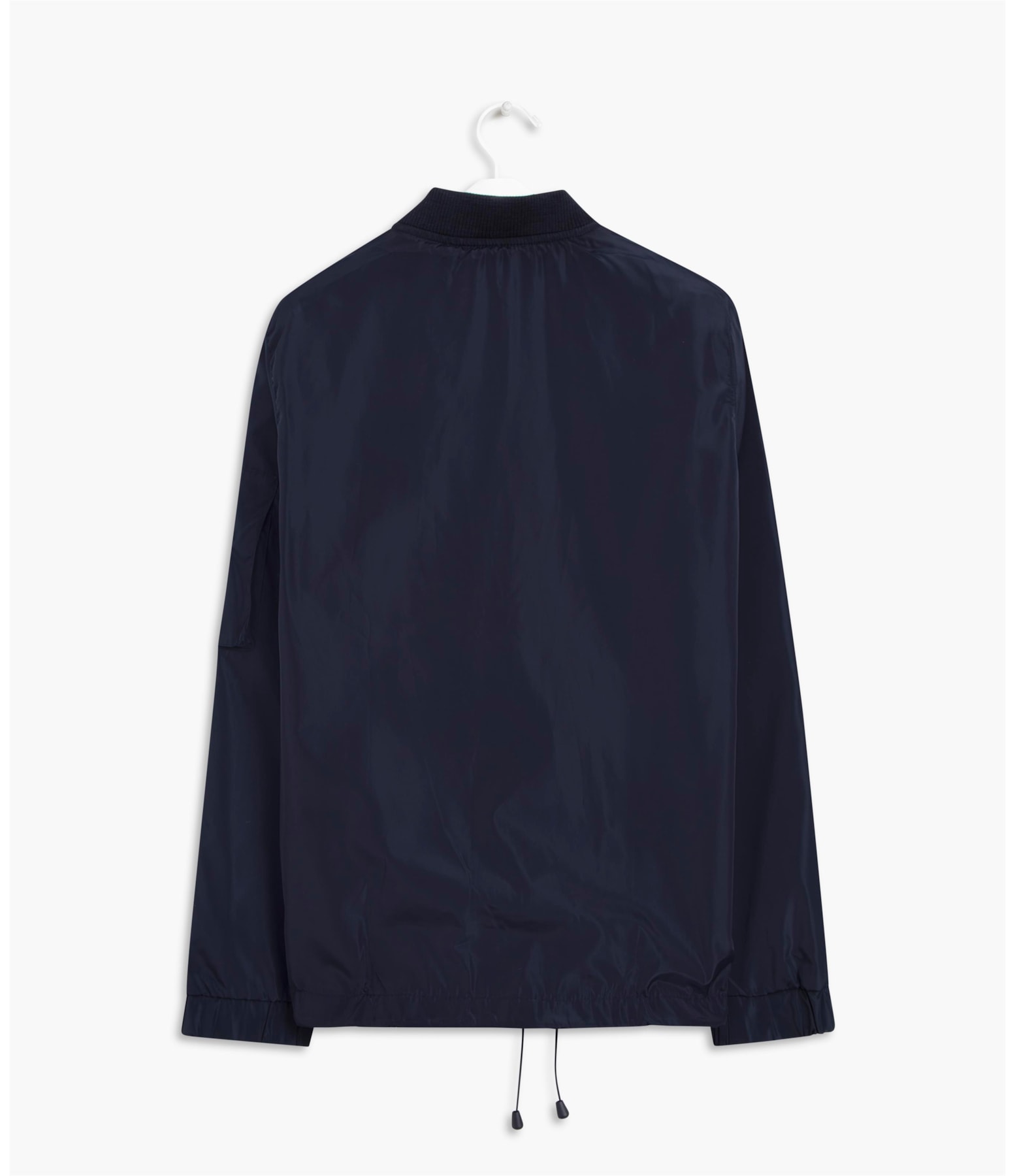 Jaqueta Nylon Bomber Rib Marinho