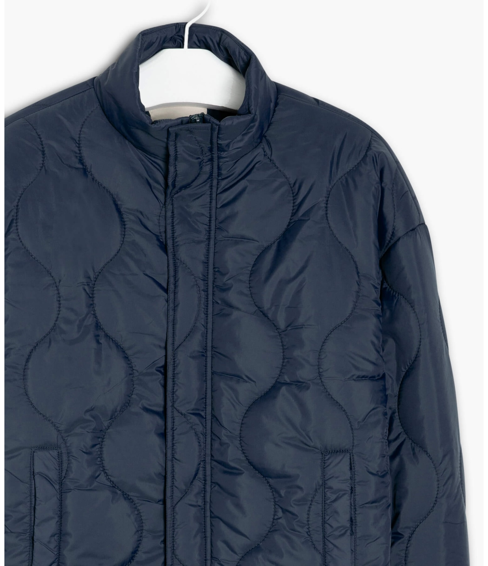 Jaqueta Nylon Diamond Puffer Dark Navy