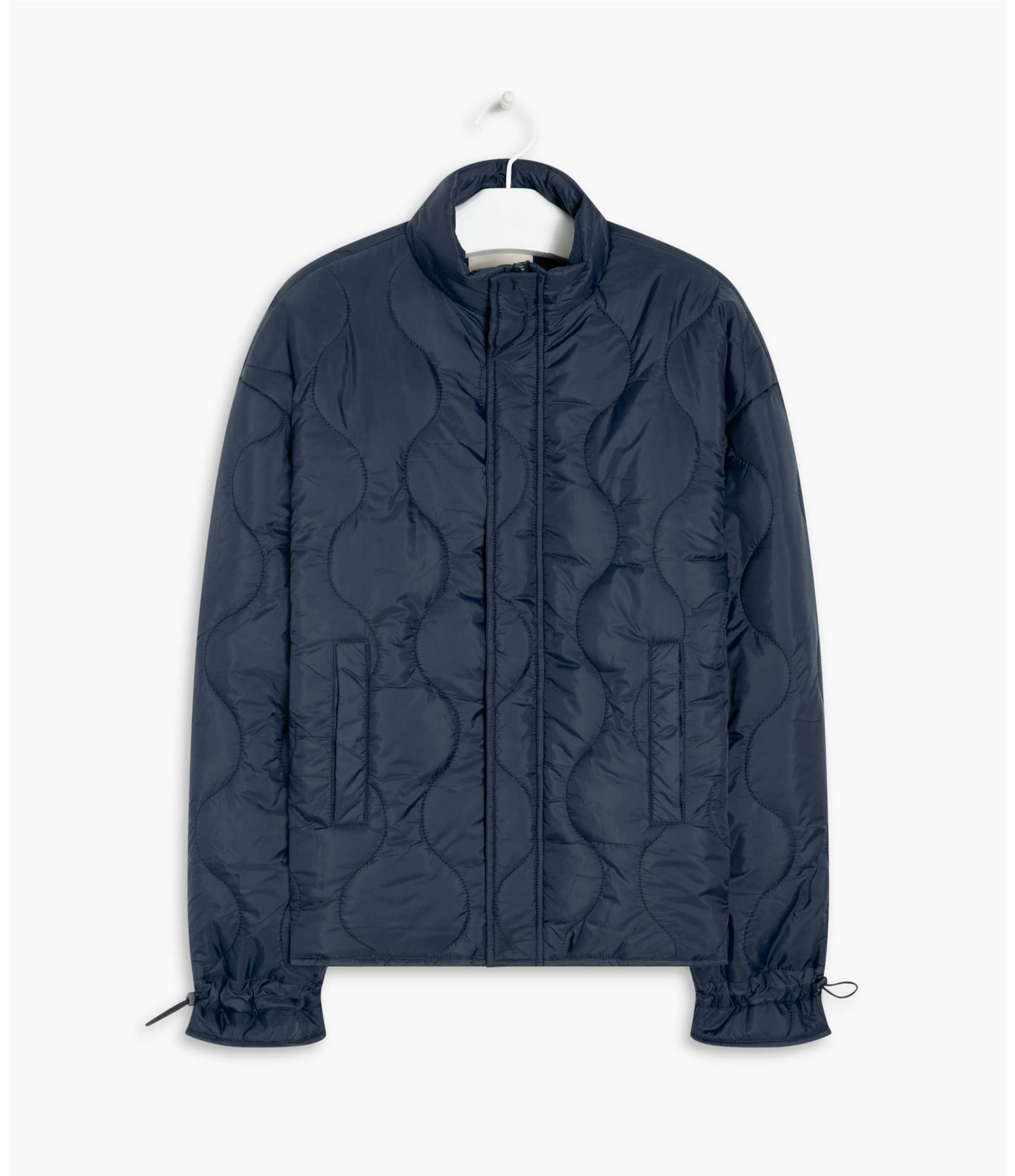 Jaqueta Nylon Diamond Puffer Dark Navy