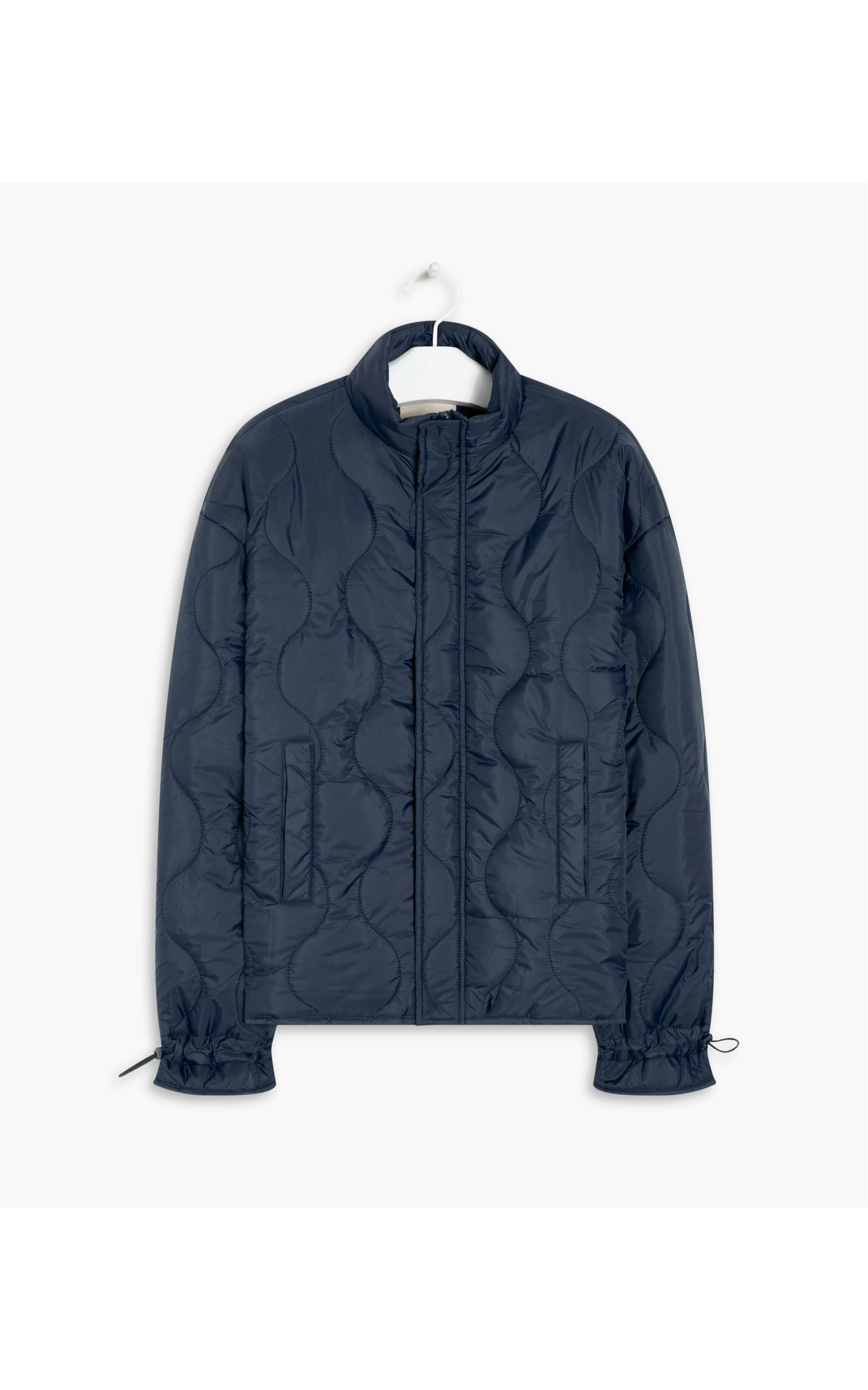Jaqueta Nylon Diamond Puffer Dark Navy