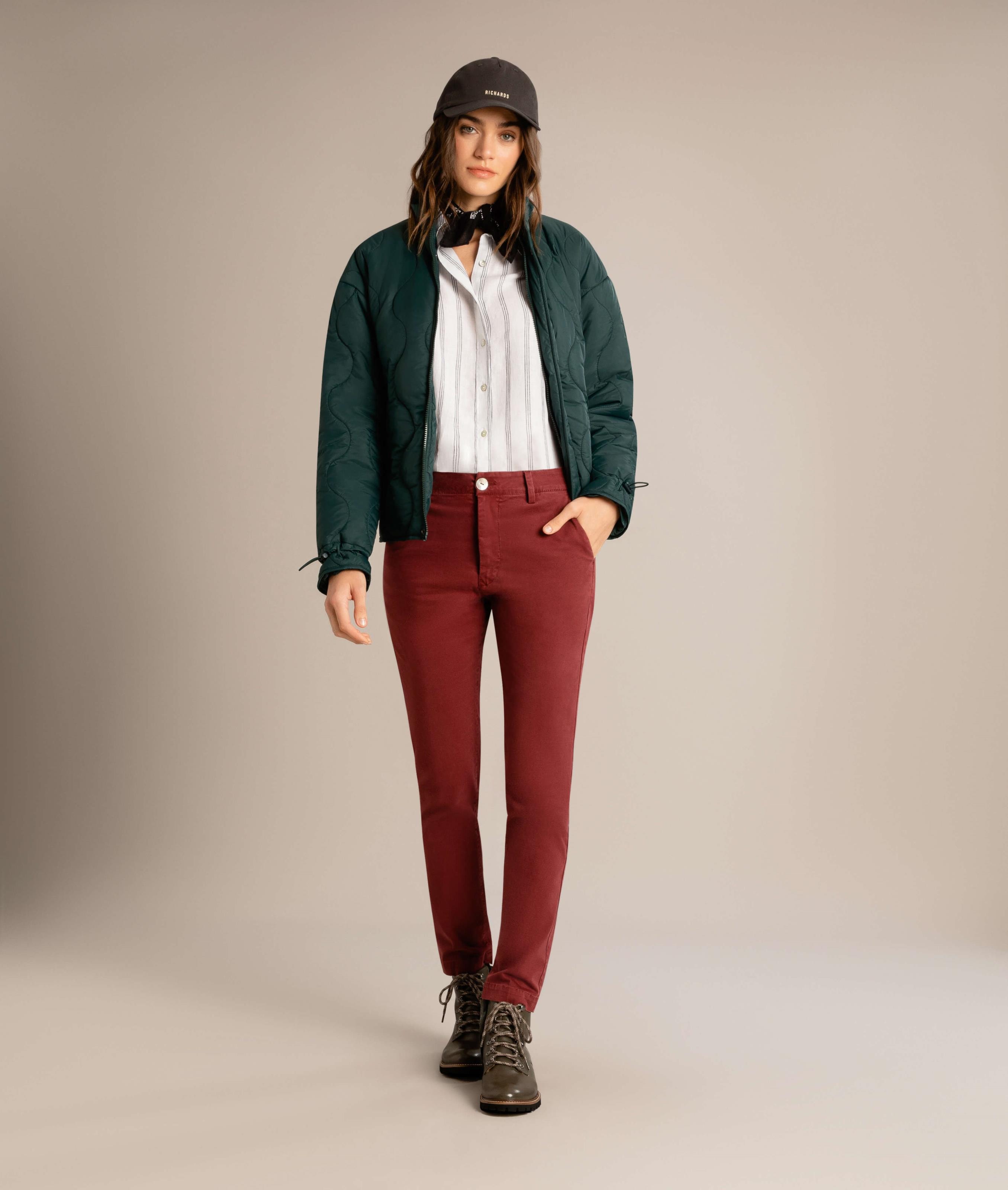 Jaqueta Nylon Diamond Puffer Verde Jade
