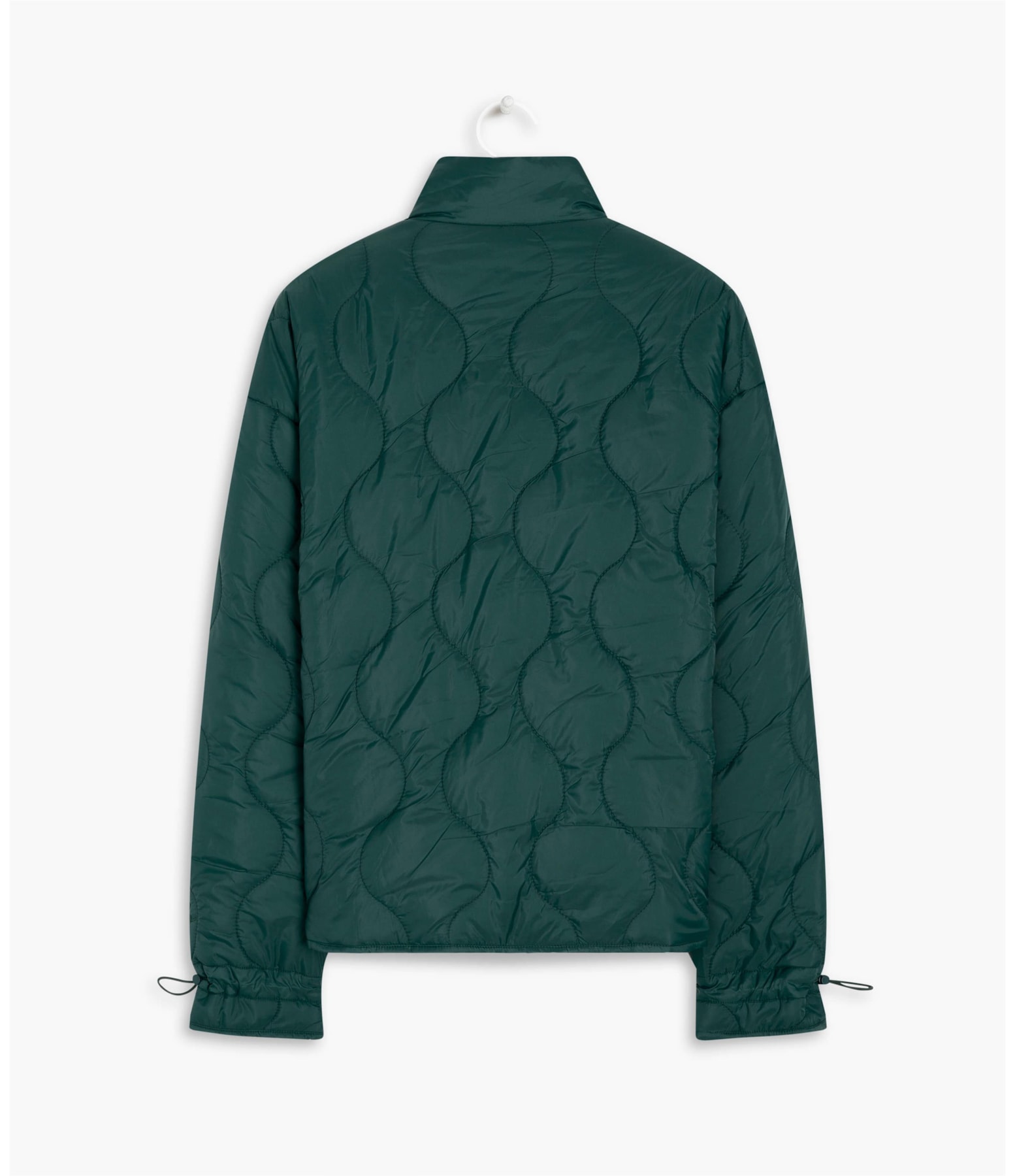 Jaqueta Nylon Diamond Puffer Verde Jade