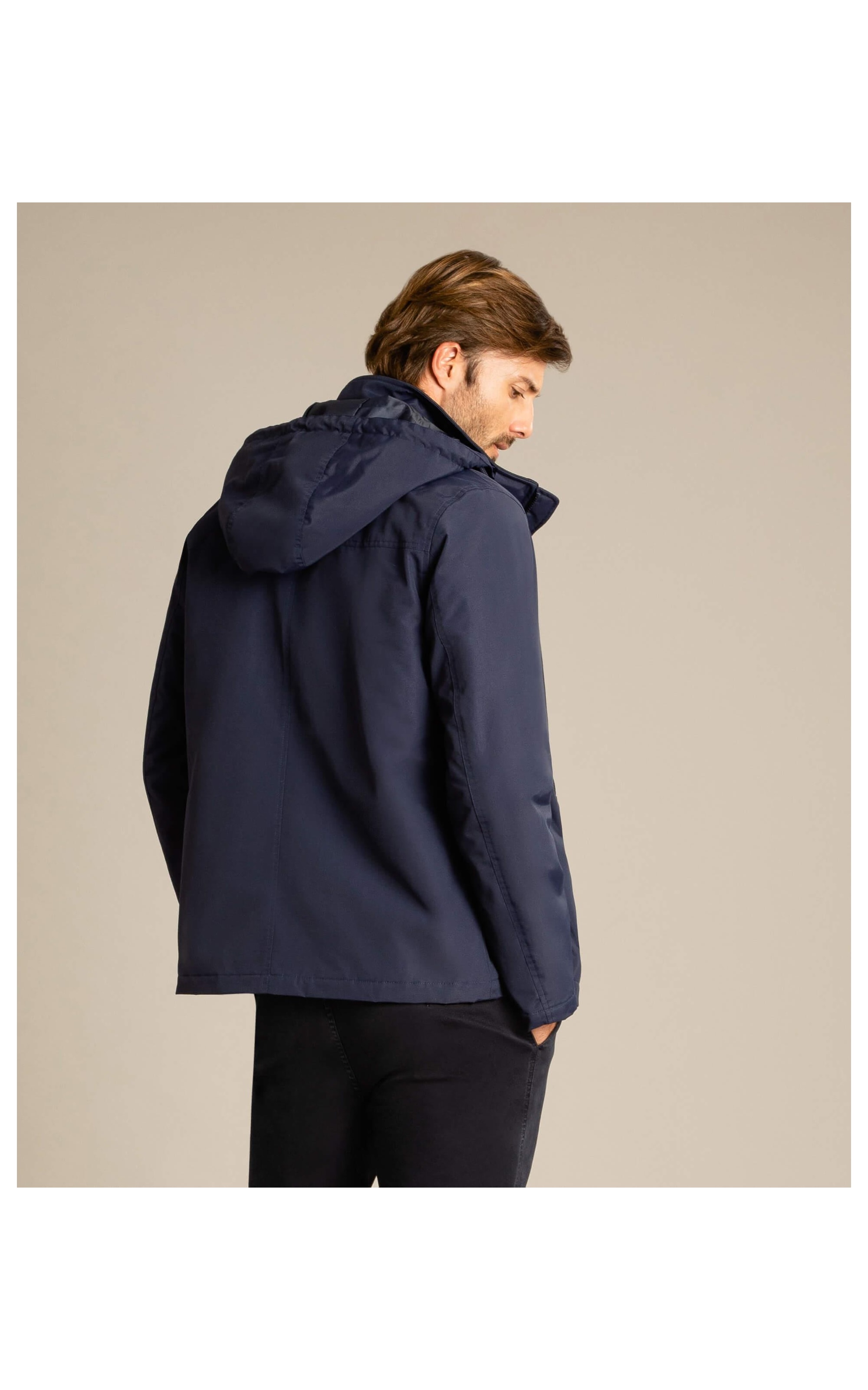 Jaqueta Nylon Dzán Dark Navy