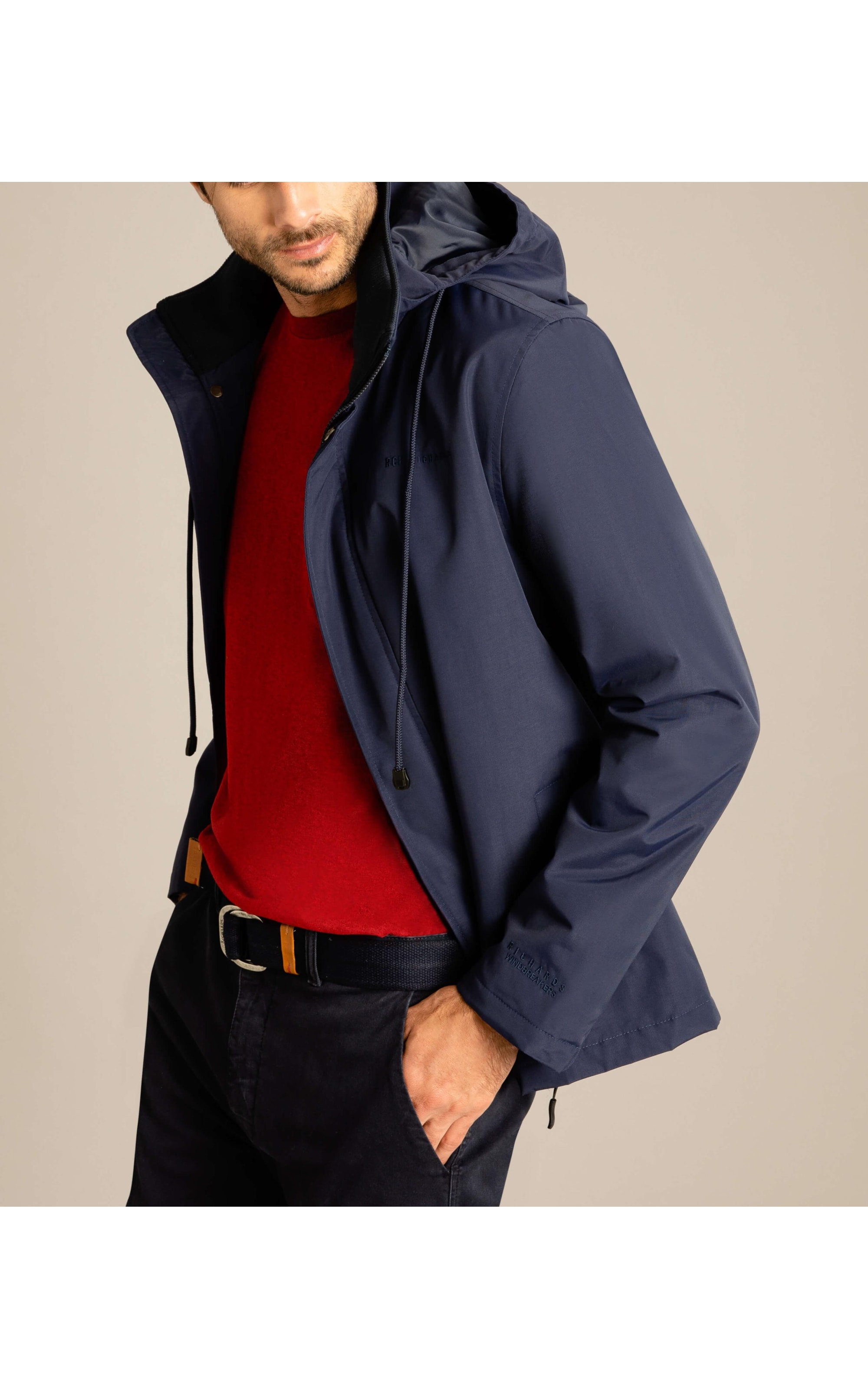 Jaqueta Nylon Dzán Dark Navy