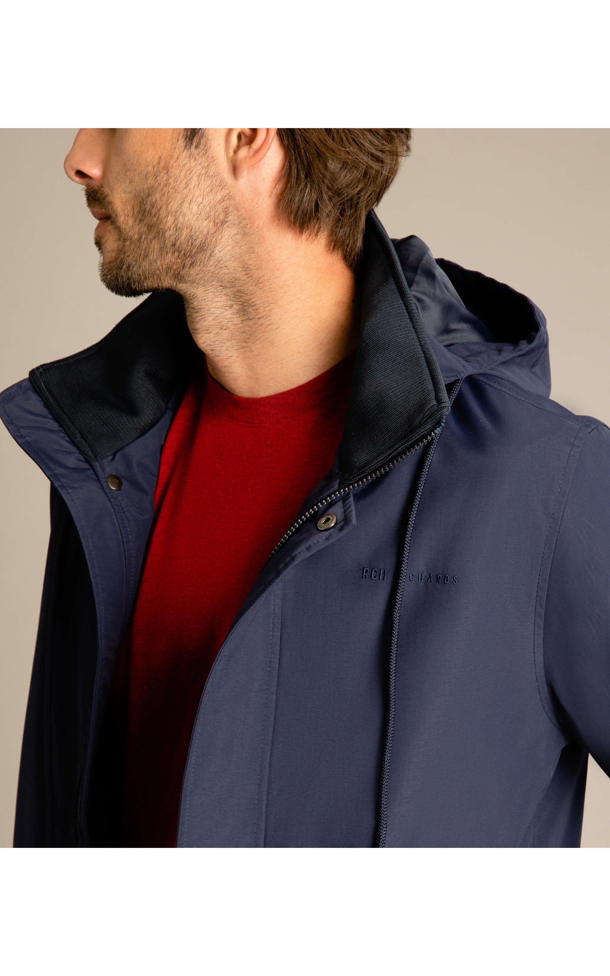 Jaqueta Nylon Dzán Dark Navy