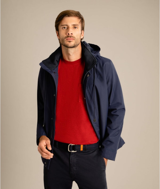Jaqueta Nylon Dzán Dark Navy