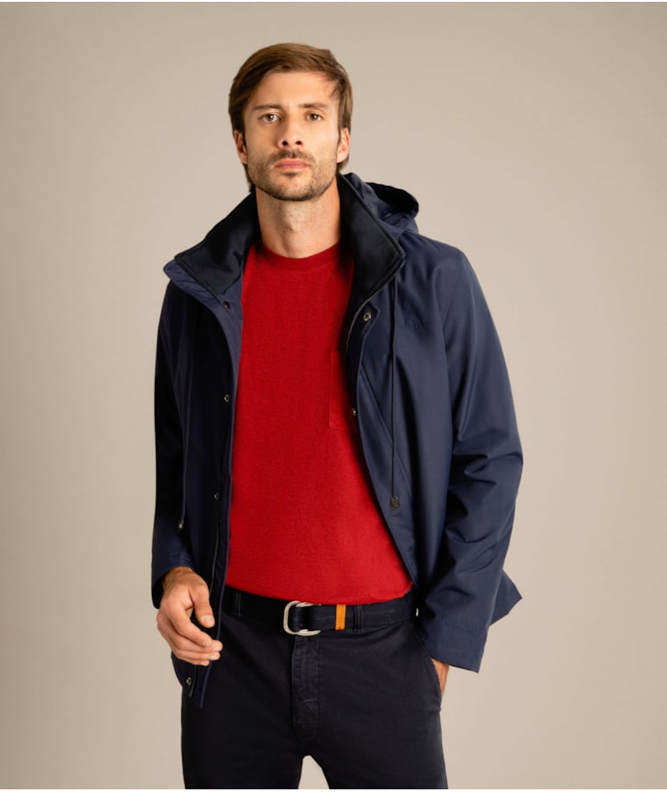 Jaqueta Nylon Dzán Dark Navy