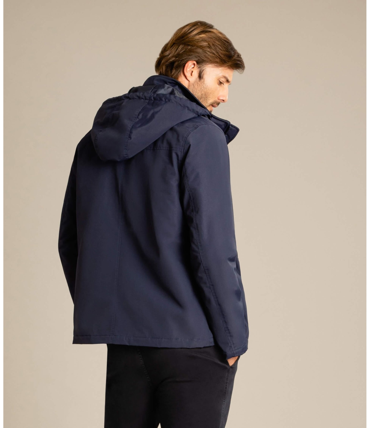 Jaqueta Nylon Dzán Dark Navy