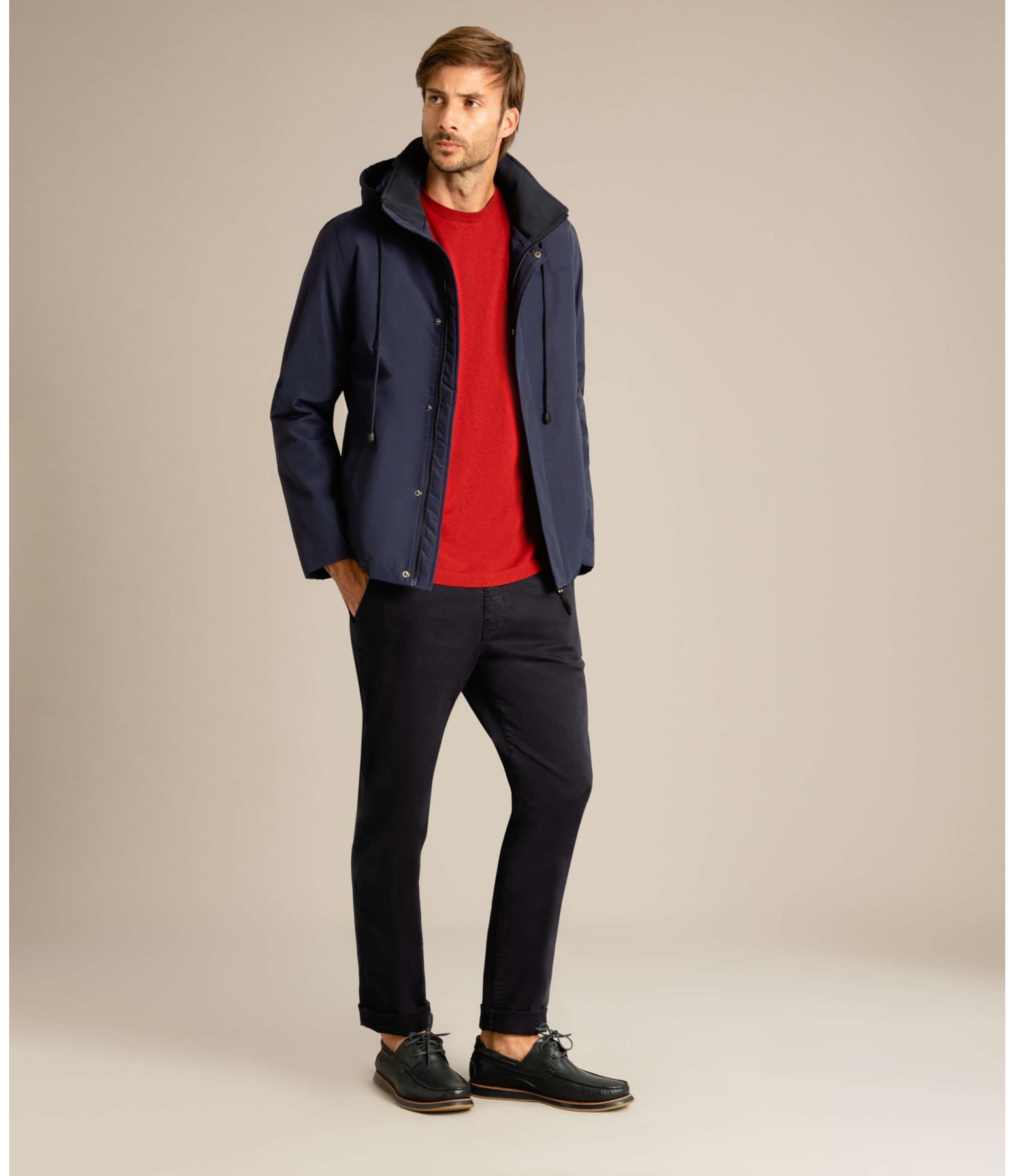 Jaqueta Nylon Dzán Dark Navy