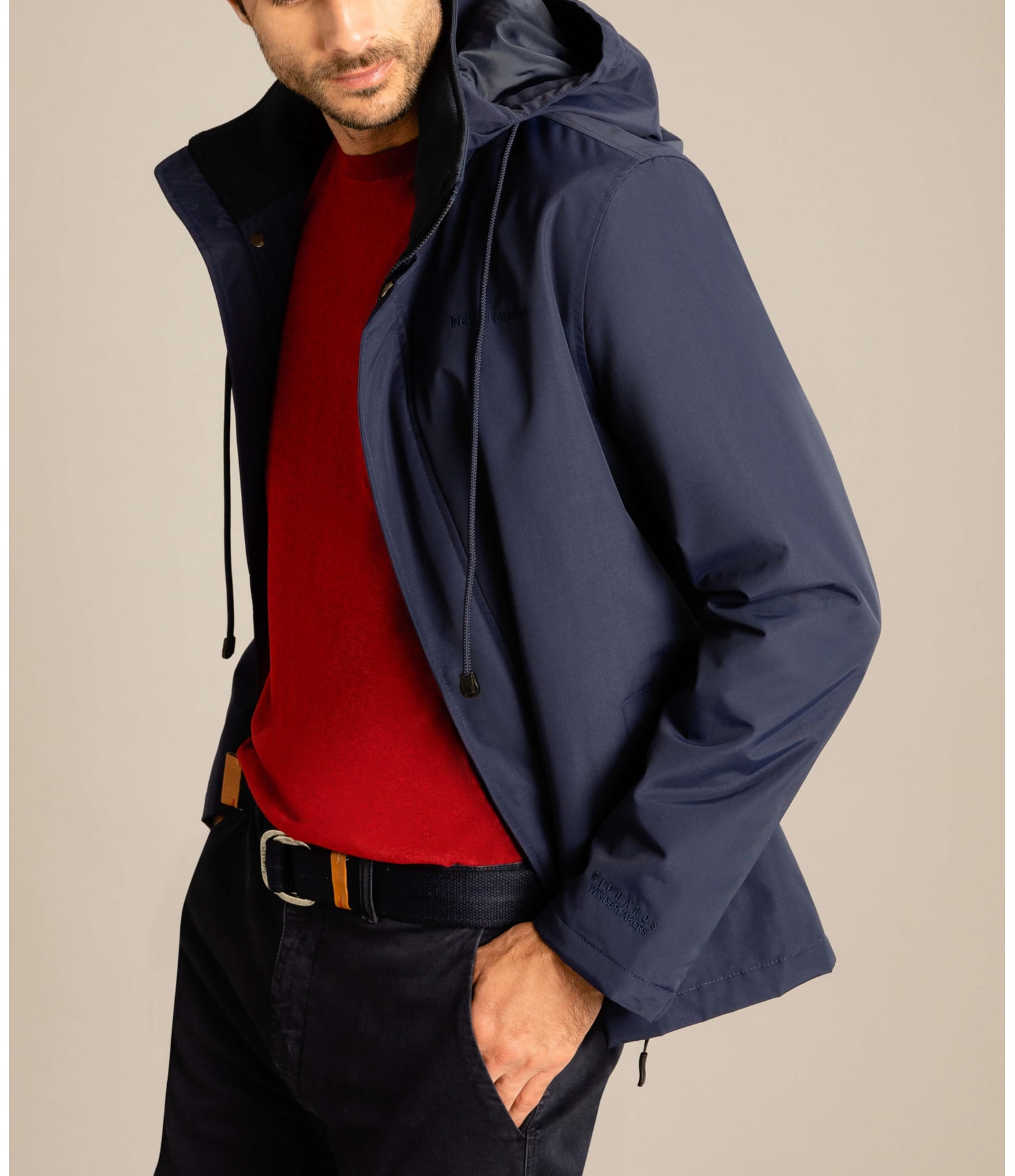 Jaqueta Nylon Dzán Dark Navy