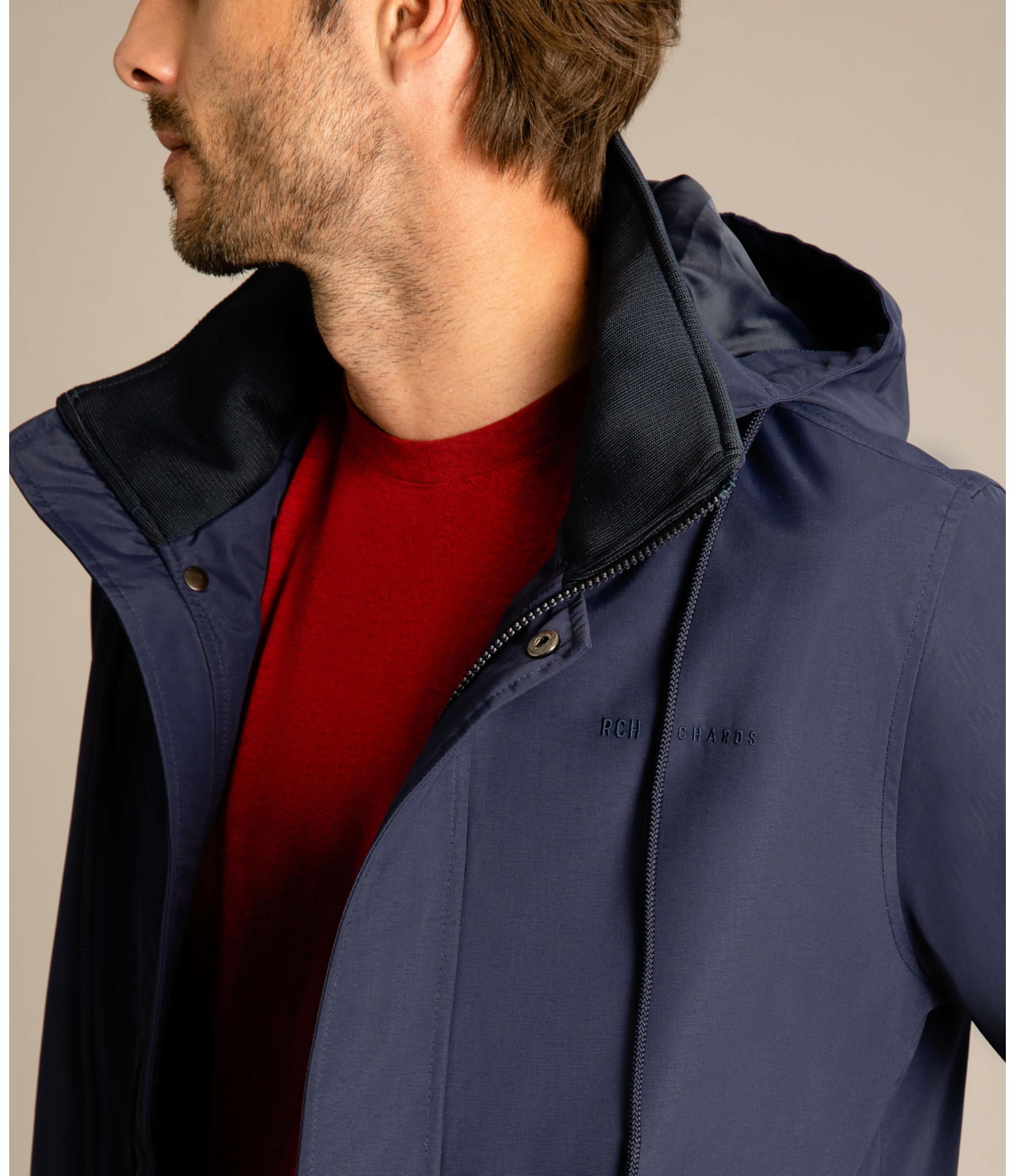 Jaqueta Nylon Dzán Dark Navy