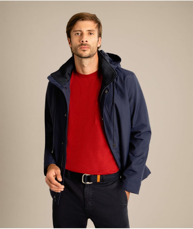 Jaqueta Nylon Dzán Dark Navy