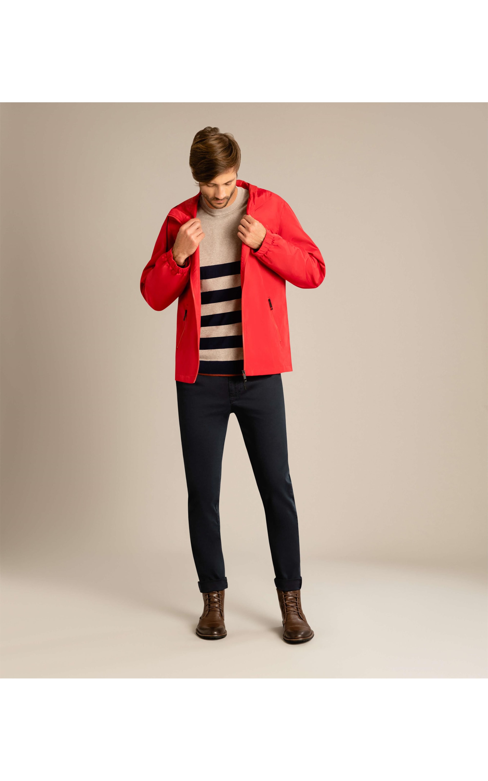 Jaqueta Nylon Juarez Vermelho