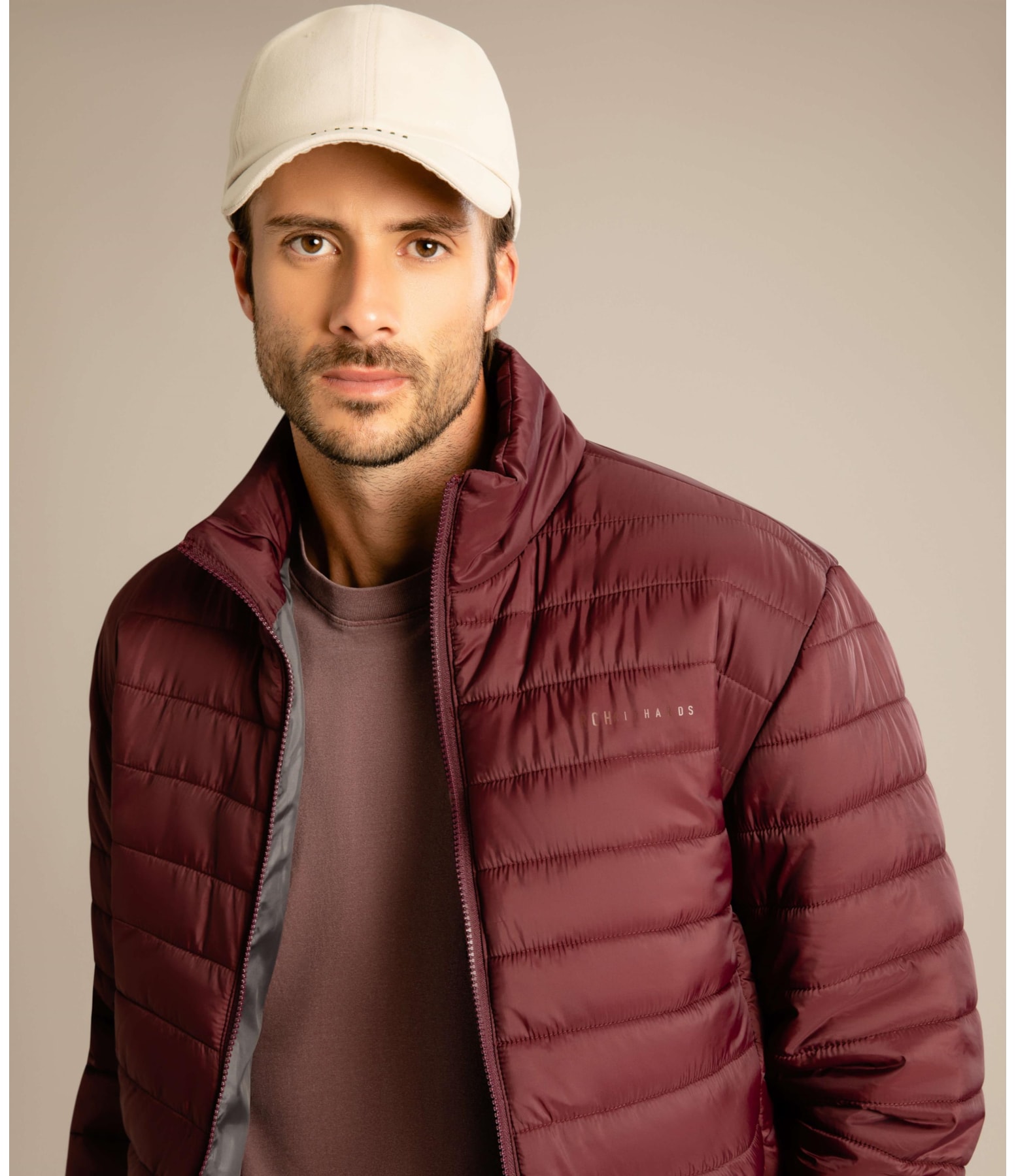 Jaqueta Nylon Light León Dark Wine