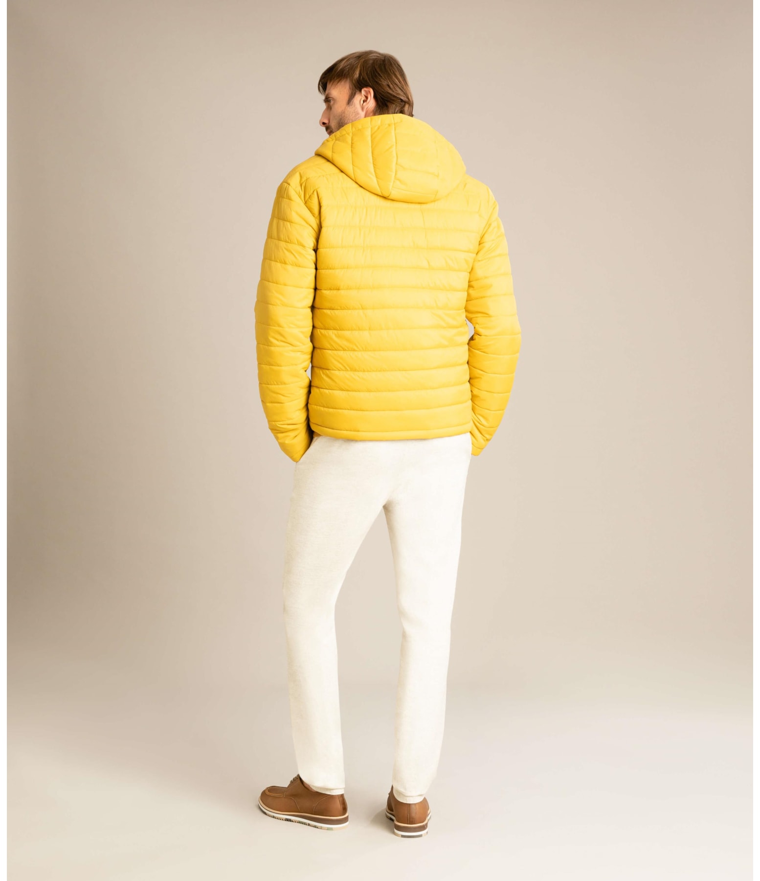 Jaqueta Nylon Light San Juan Mostarda
