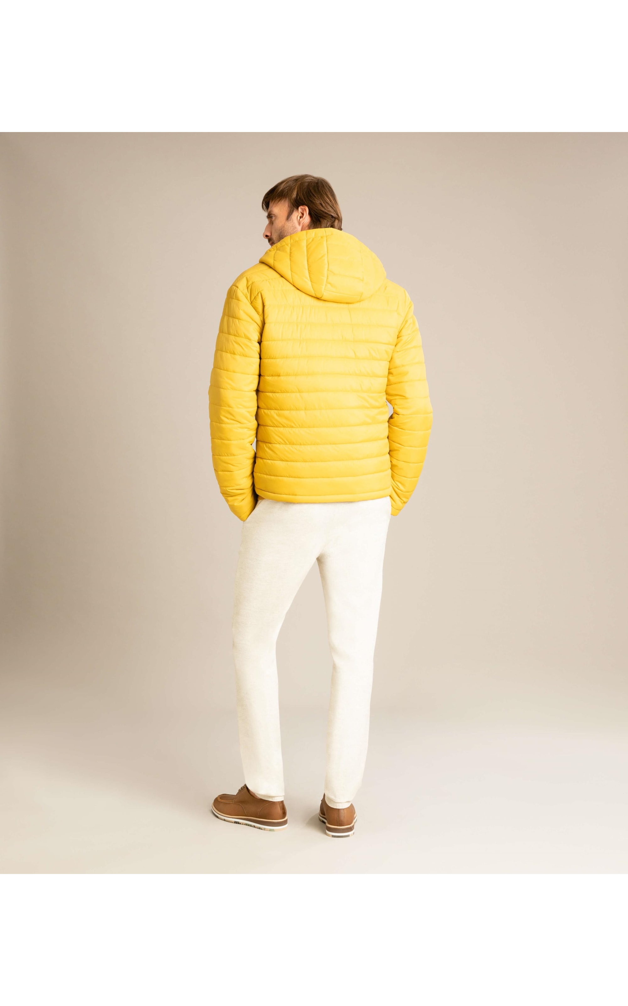 Jaqueta Nylon Light San Juan Mostarda