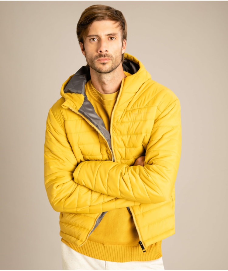 Jaqueta Nylon Light San Juan Mostarda