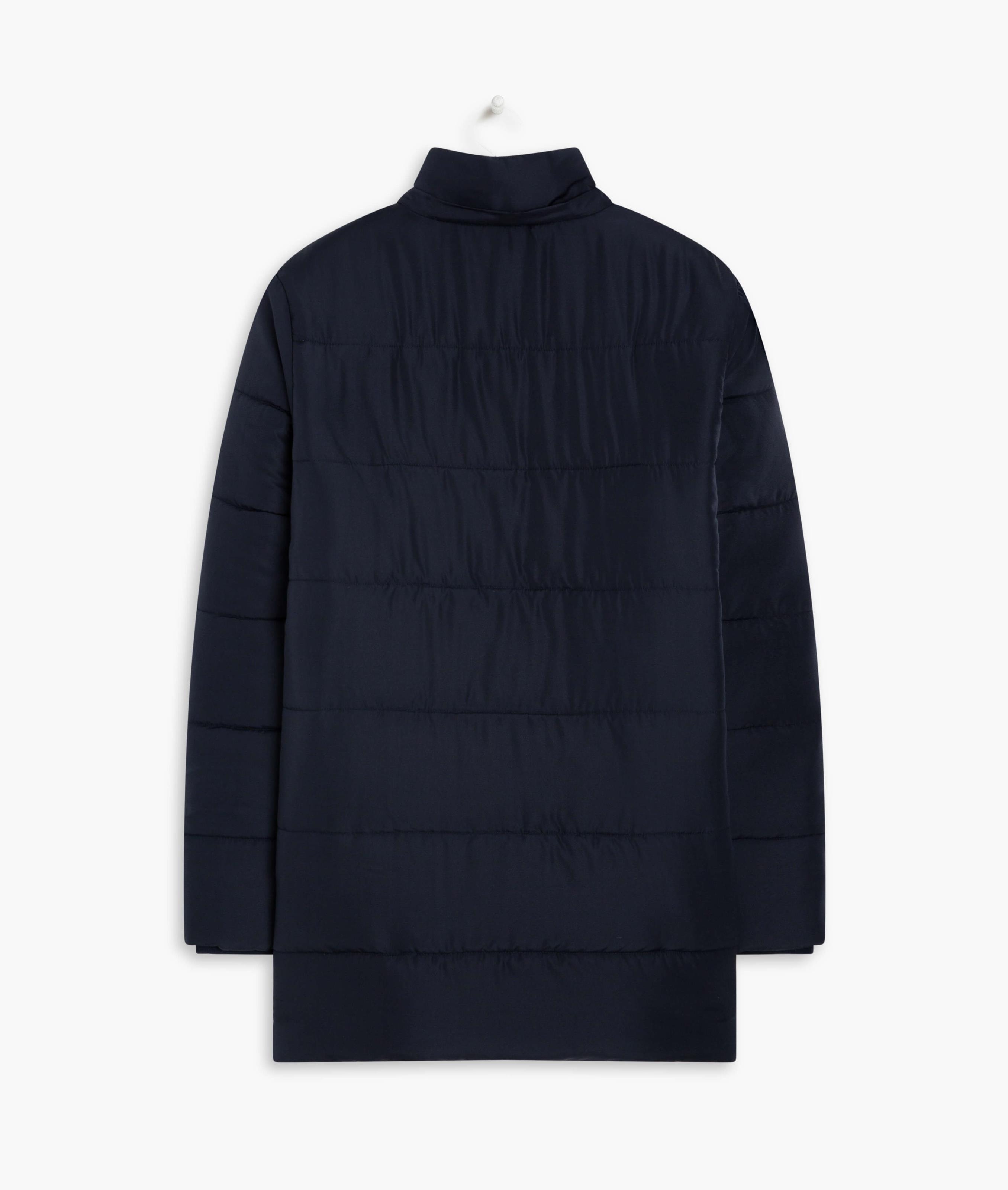 Jaqueta Nylon Long Dark Navy