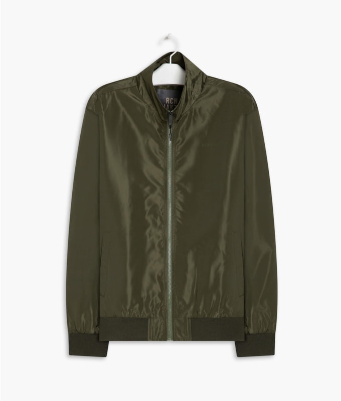 Jaqueta Nylon Mazunte Verde Militar