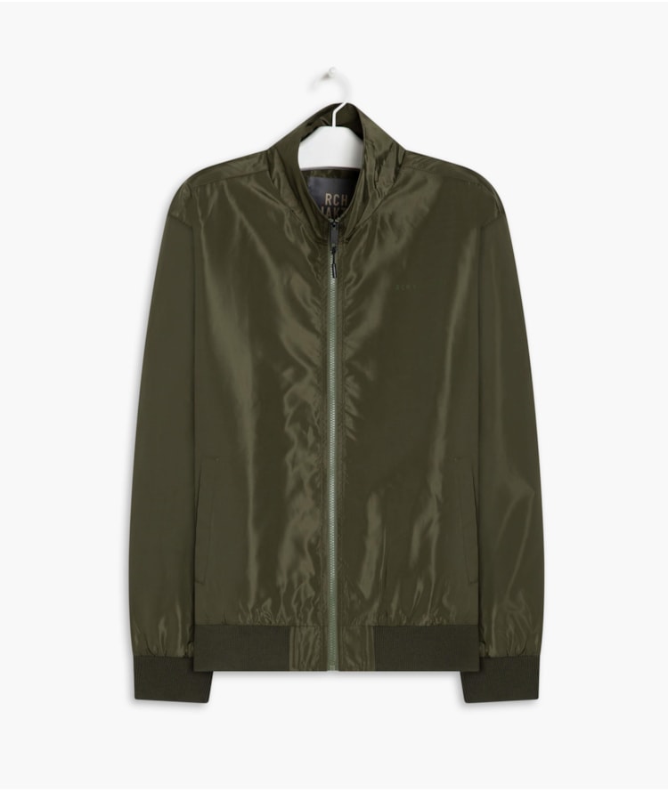 Jaqueta Nylon Mazunte Verde Militar