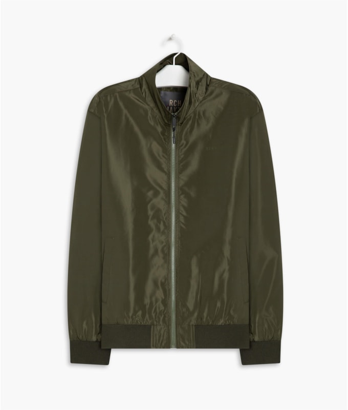 Jaqueta Nylon Mazunte Verde Militar
