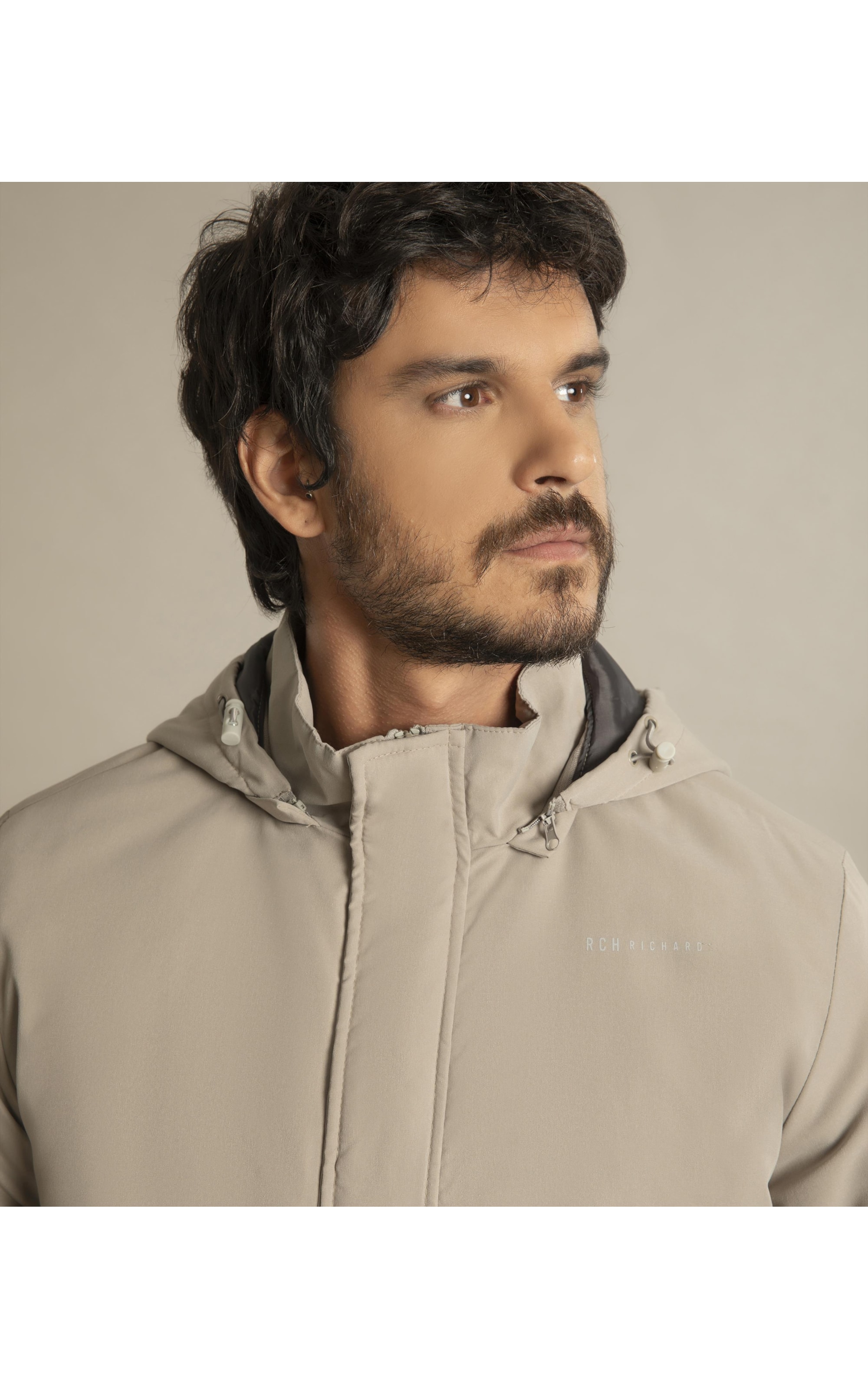 Jaqueta Nylon Puebla Caqui
