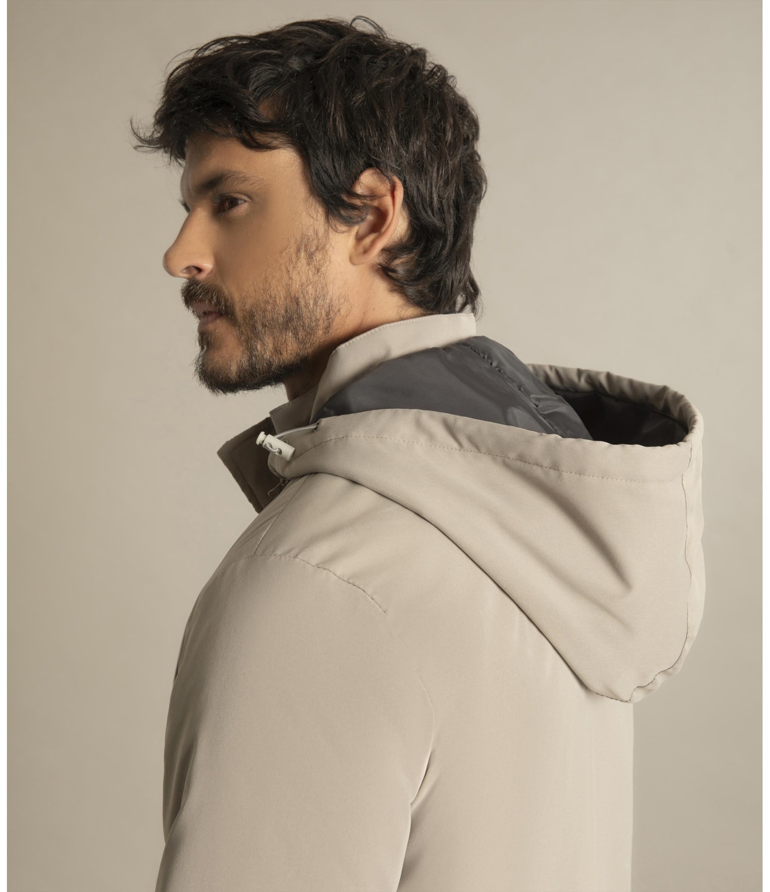 Jaqueta Nylon Puebla Caqui