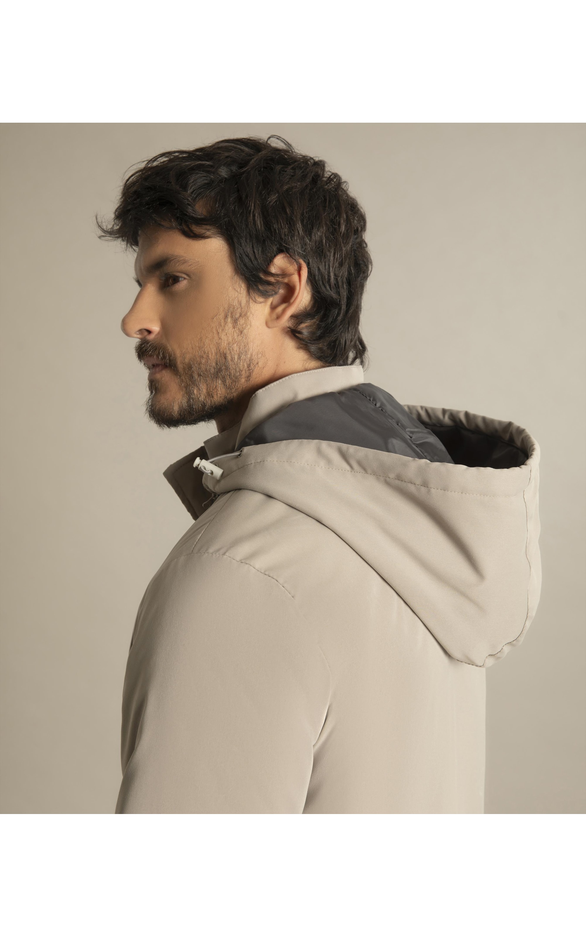 Jaqueta Nylon Puebla Caqui