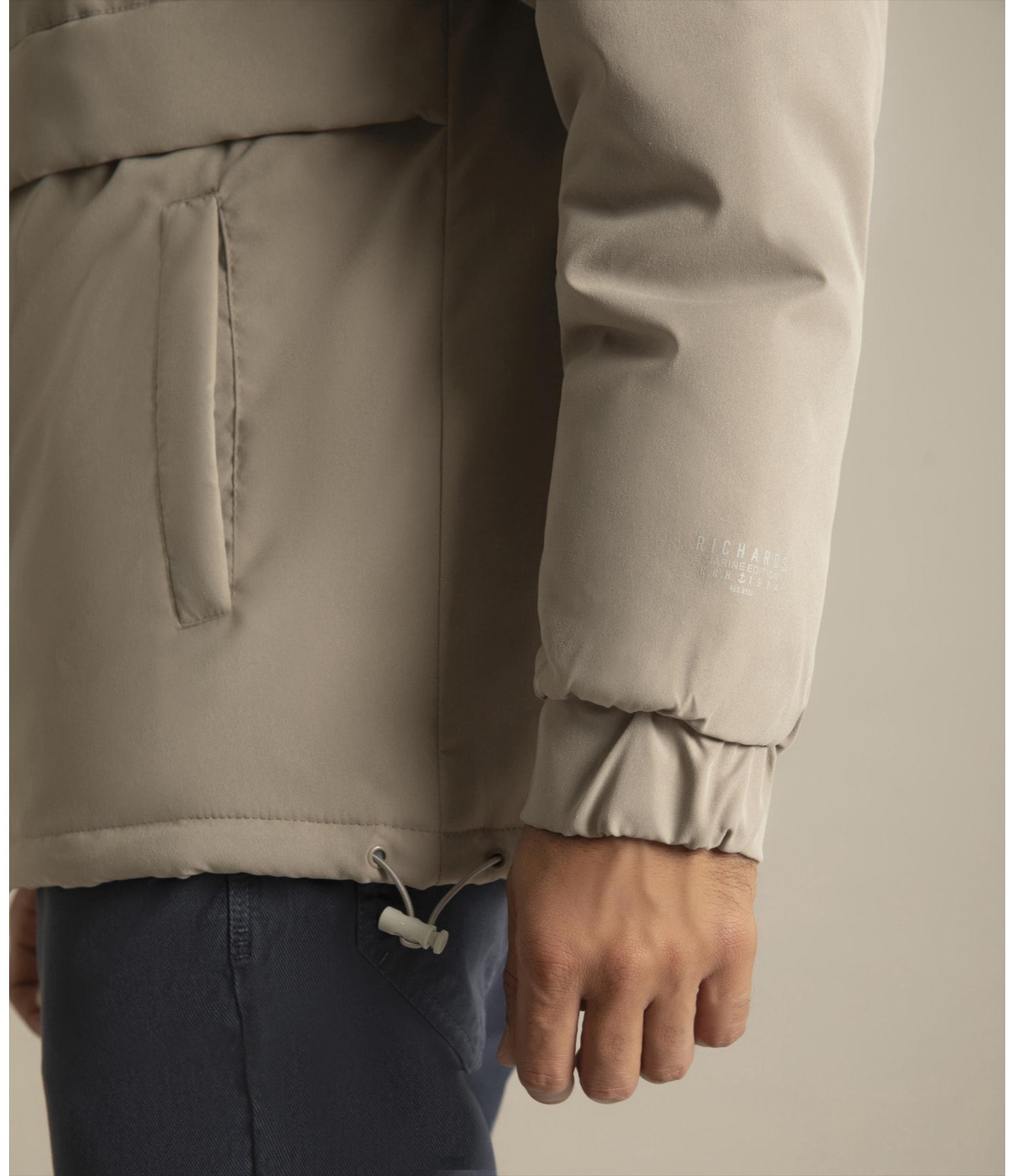Jaqueta Nylon Puebla Caqui