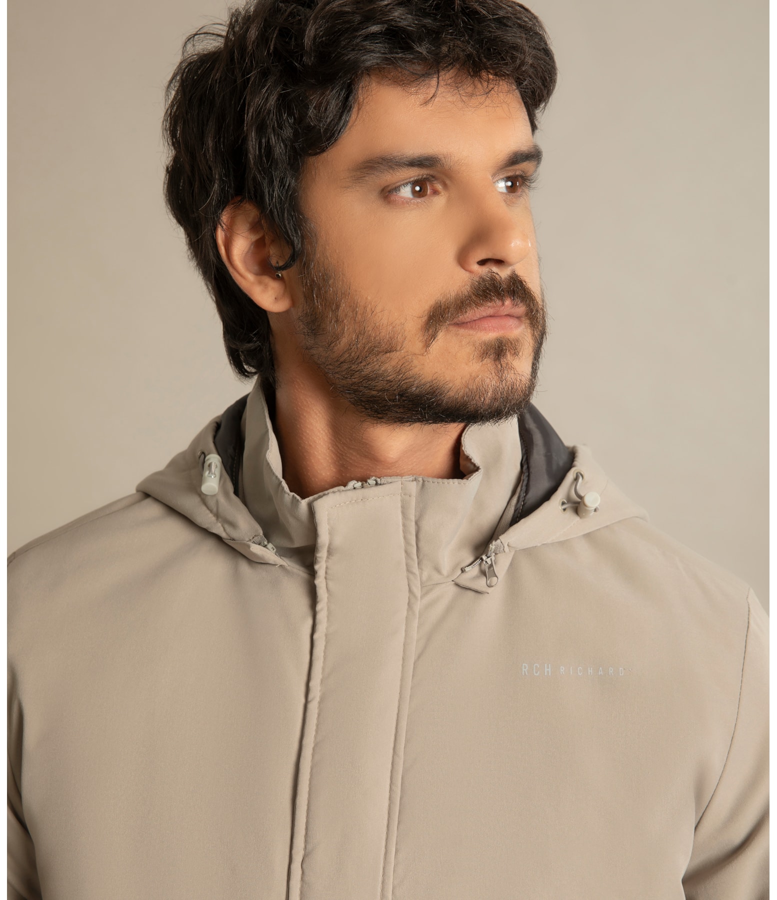 Jaqueta Nylon Puebla Caqui