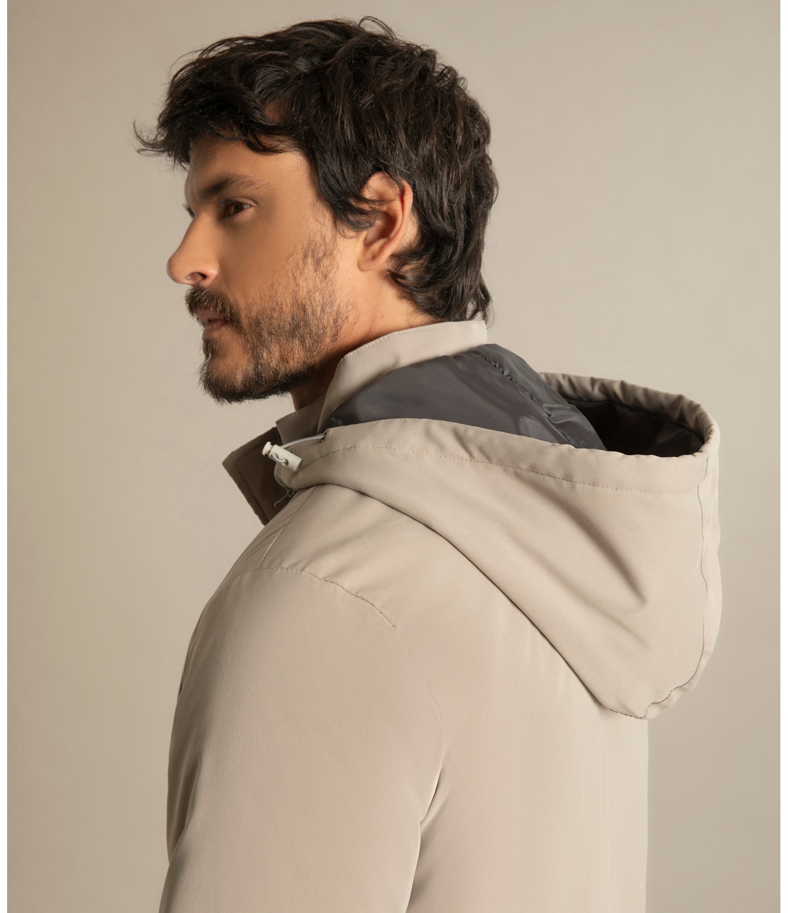 Jaqueta Nylon Puebla Caqui