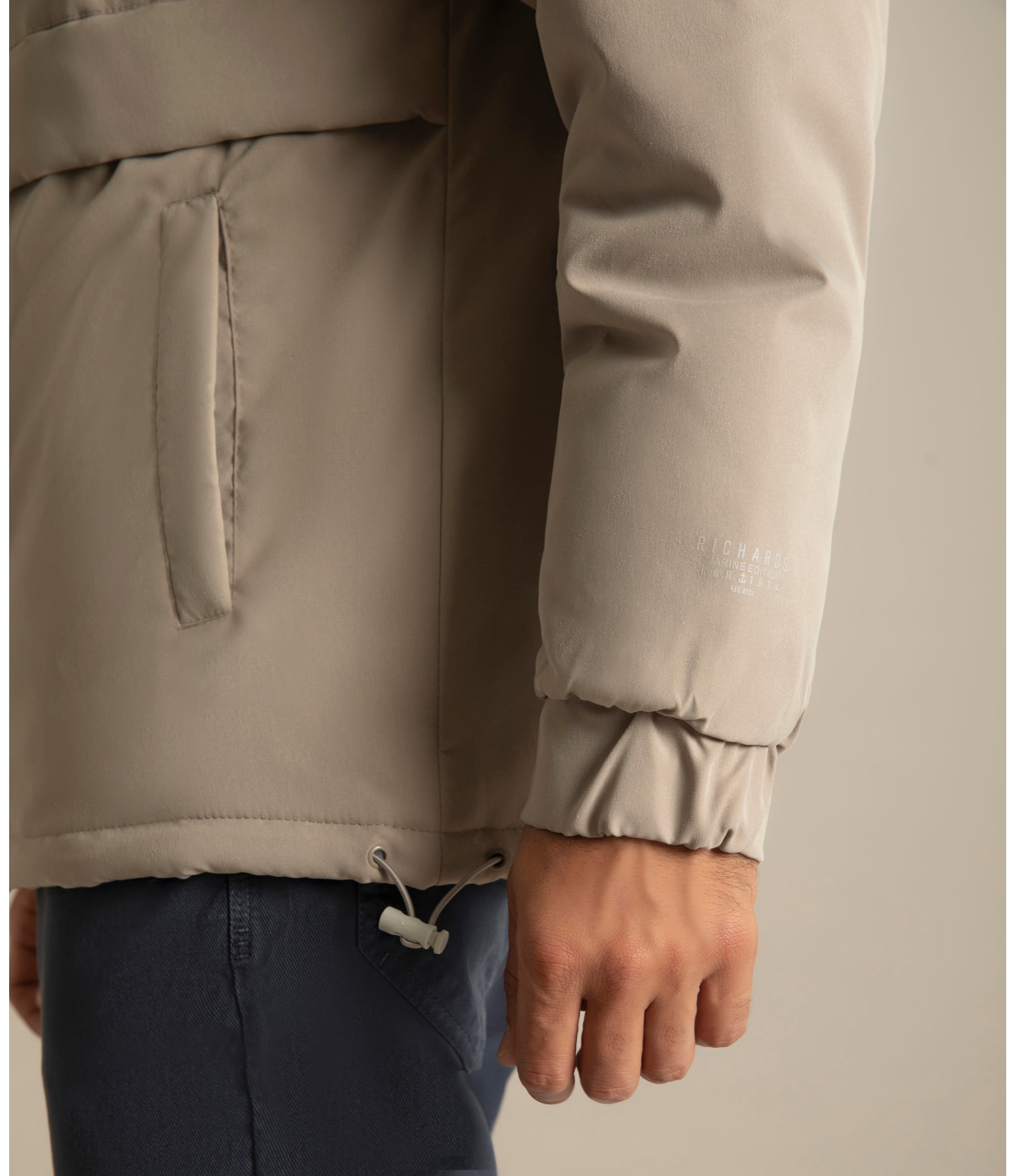 Jaqueta Nylon Puebla Caqui