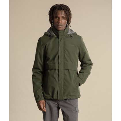 Jaqueta Nylon Puebla Verde Militar